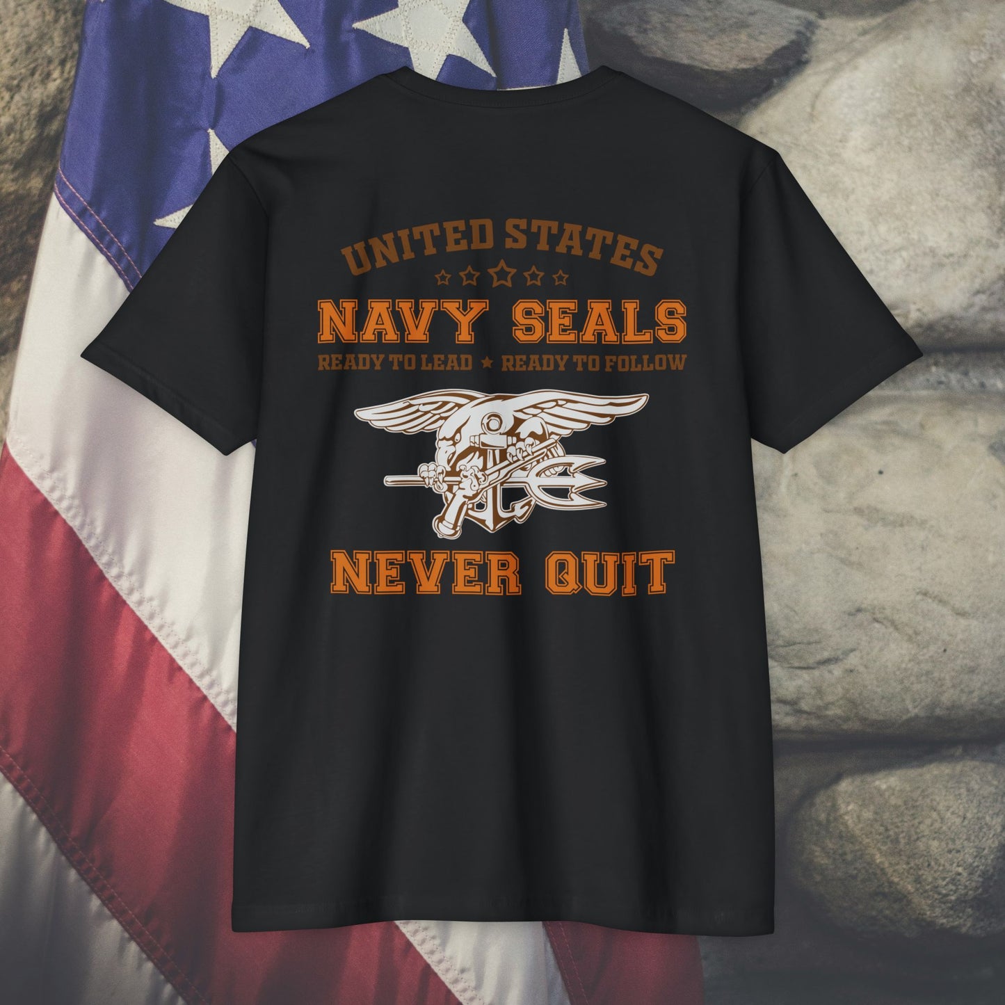 Navy Seals Never Quit T-shirt