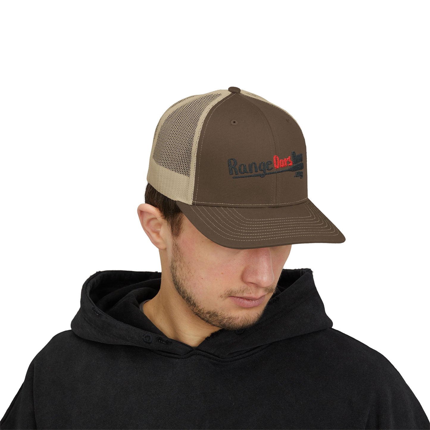Range Oars Row Snapback Trucker Cap