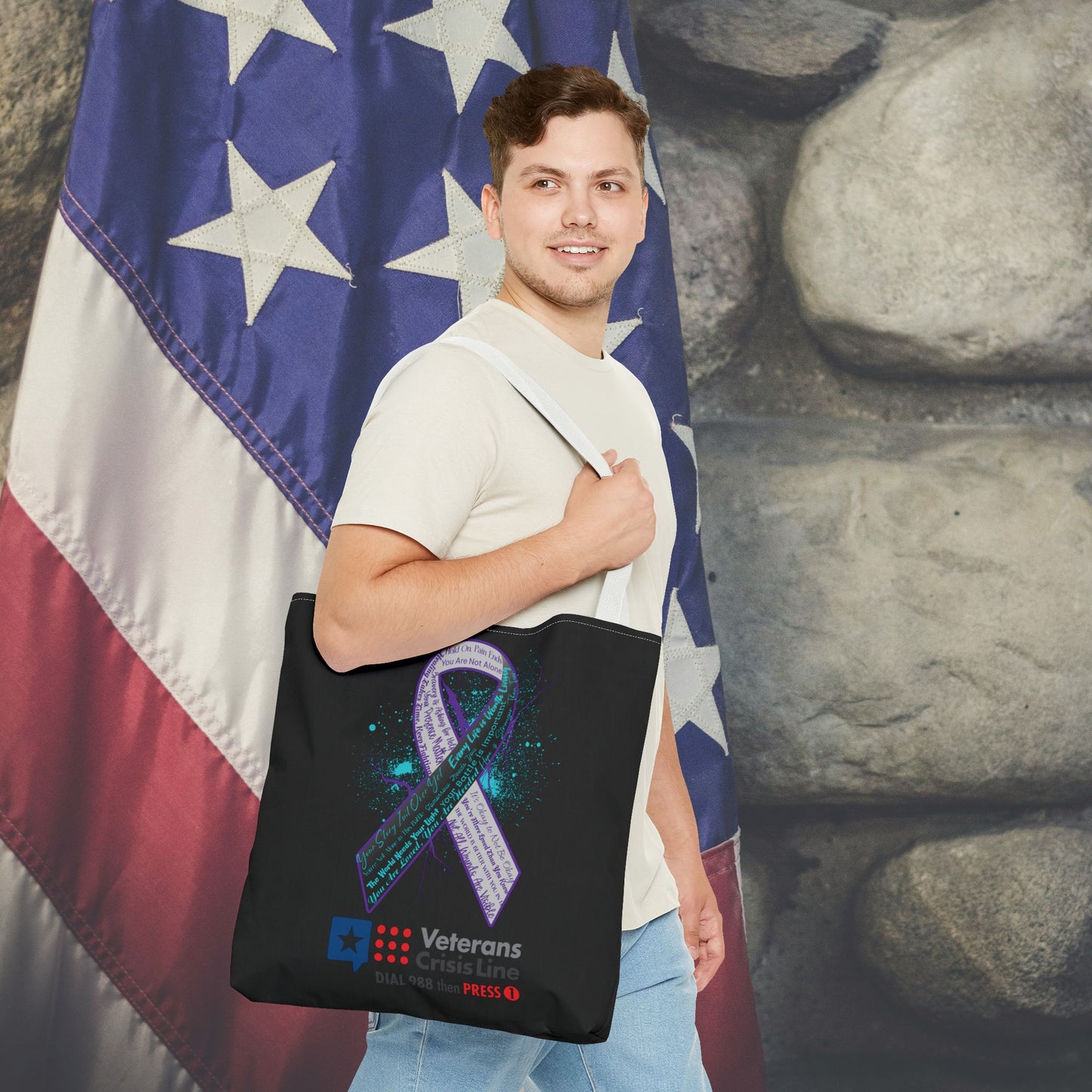 Suicide Prevention Tote Bag