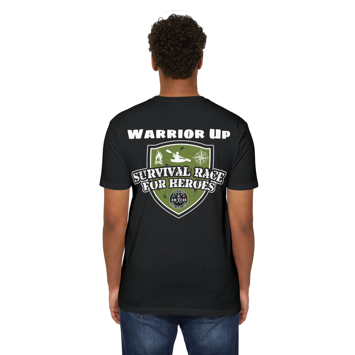 Warrior Up 10 Can Outdoors T-shirt