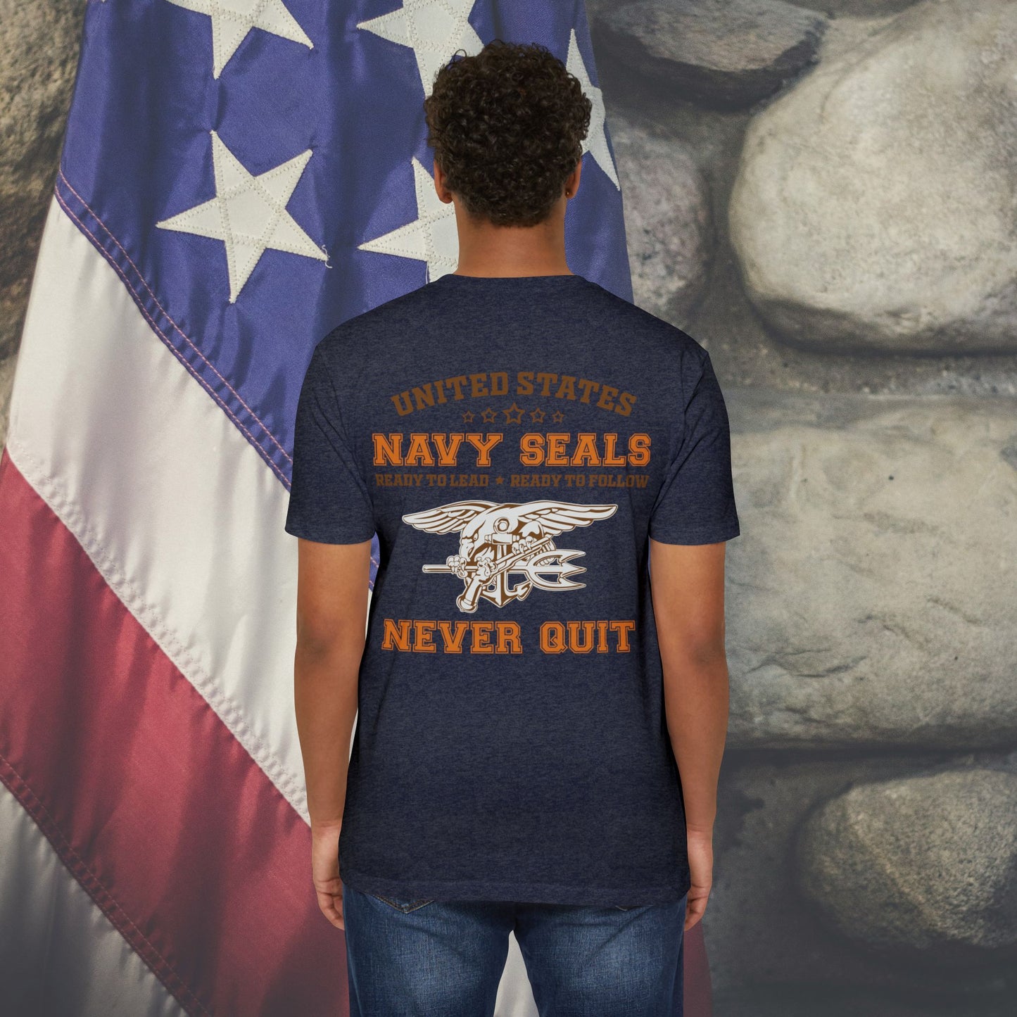 Navy Seals Never Quit T-shirt