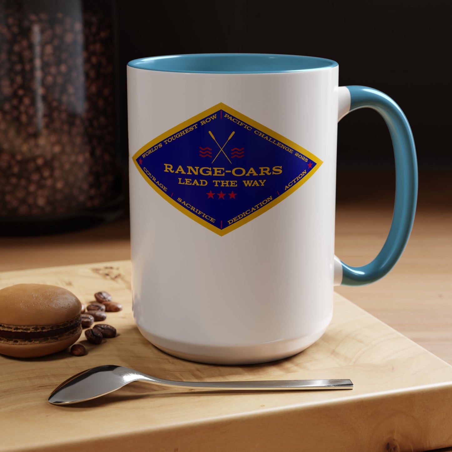 Range Oars Row Accent Coffee Mug