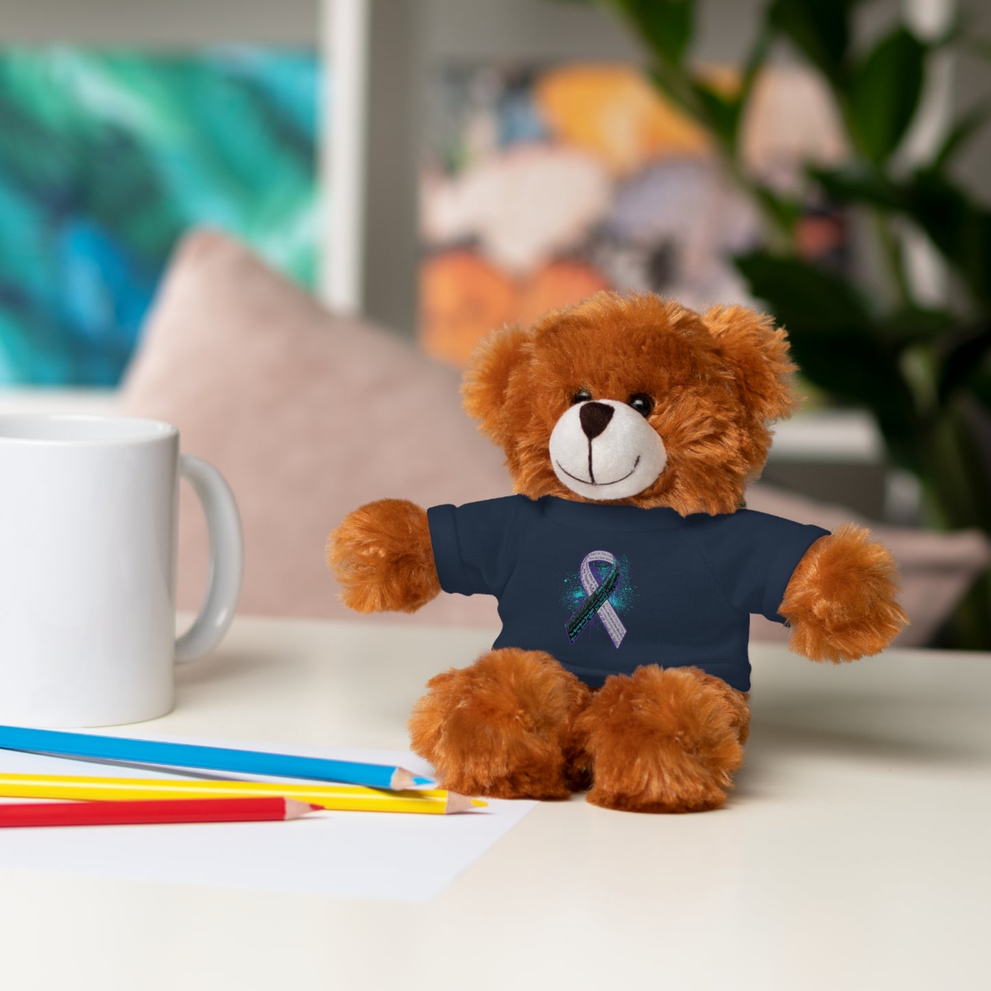 Suicide Prevention Stuffed Animals with Tee