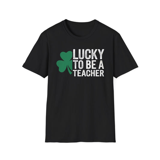 Lucky to Be a Teacher Tee St. Patrick's Day Gift for Educators