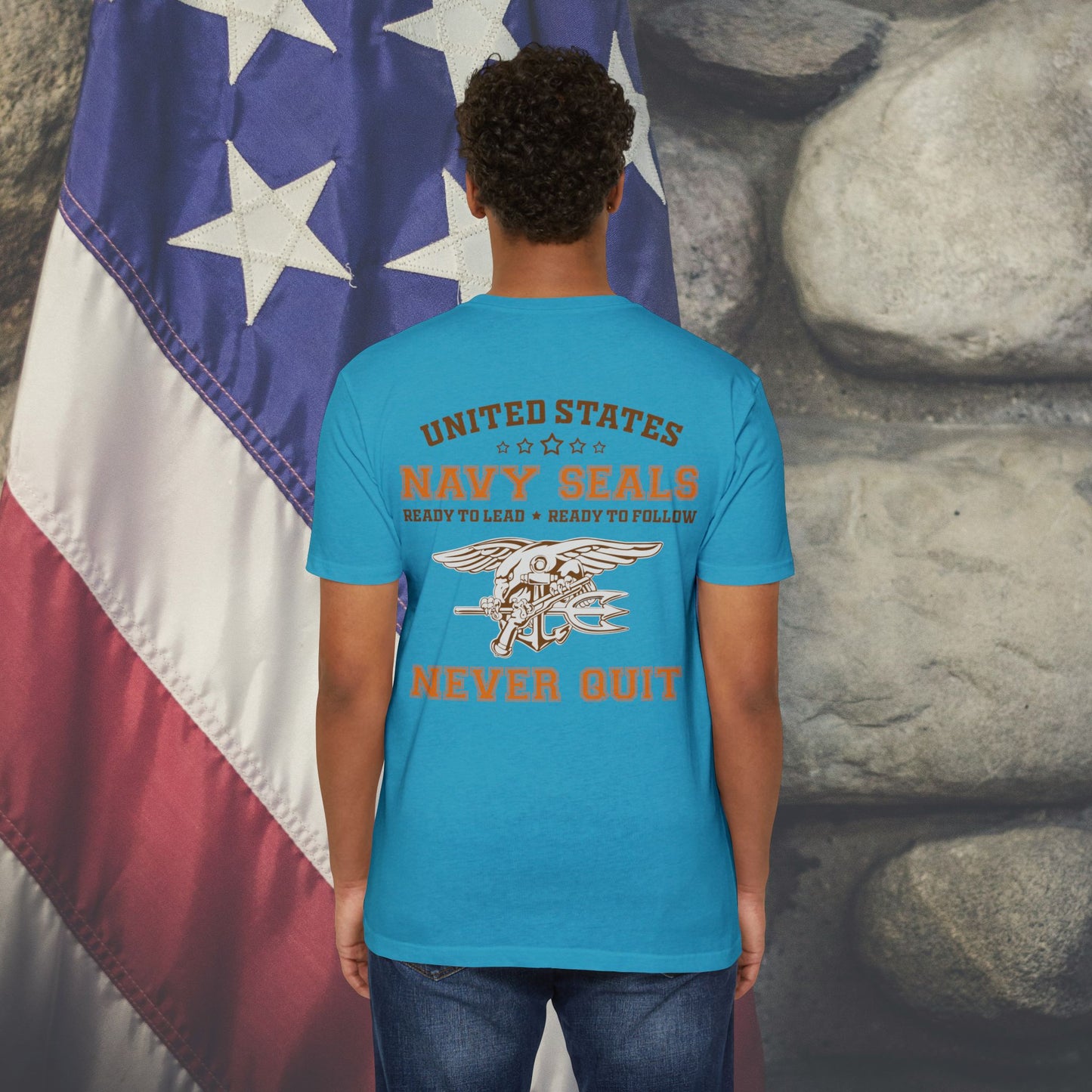 Navy Seals Never Quit T-shirt