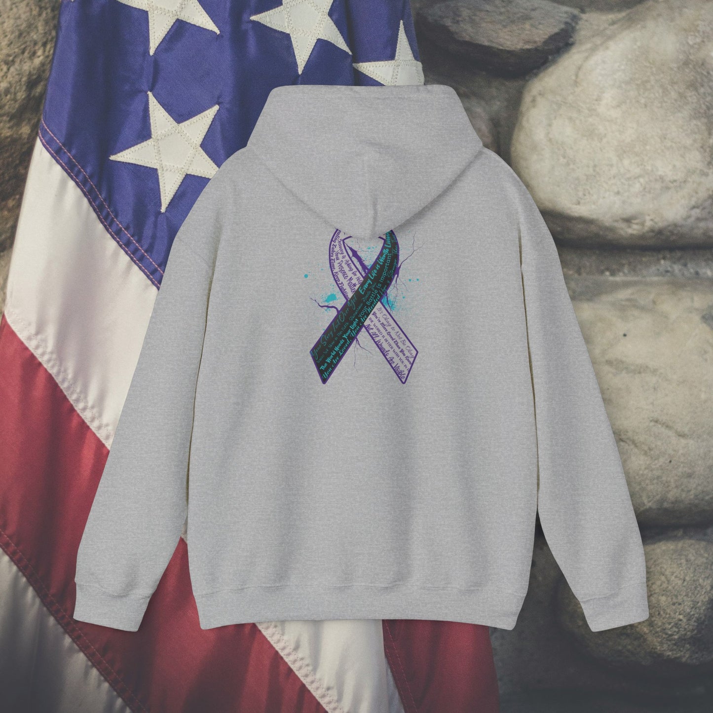 Suicide Prevention Hooded Sweatshirt