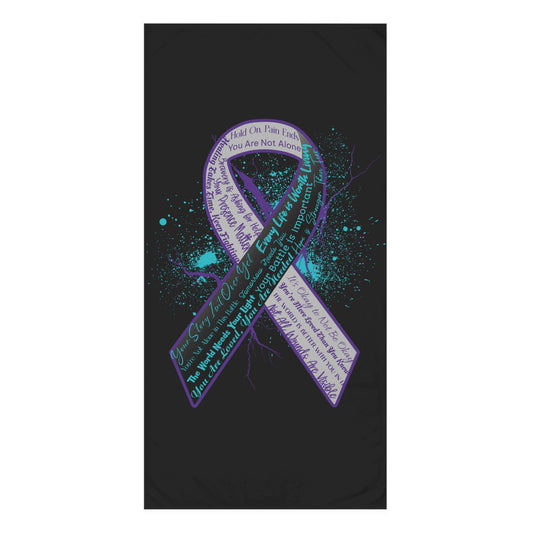 Suicide Prevention Mink-Cotton Towel