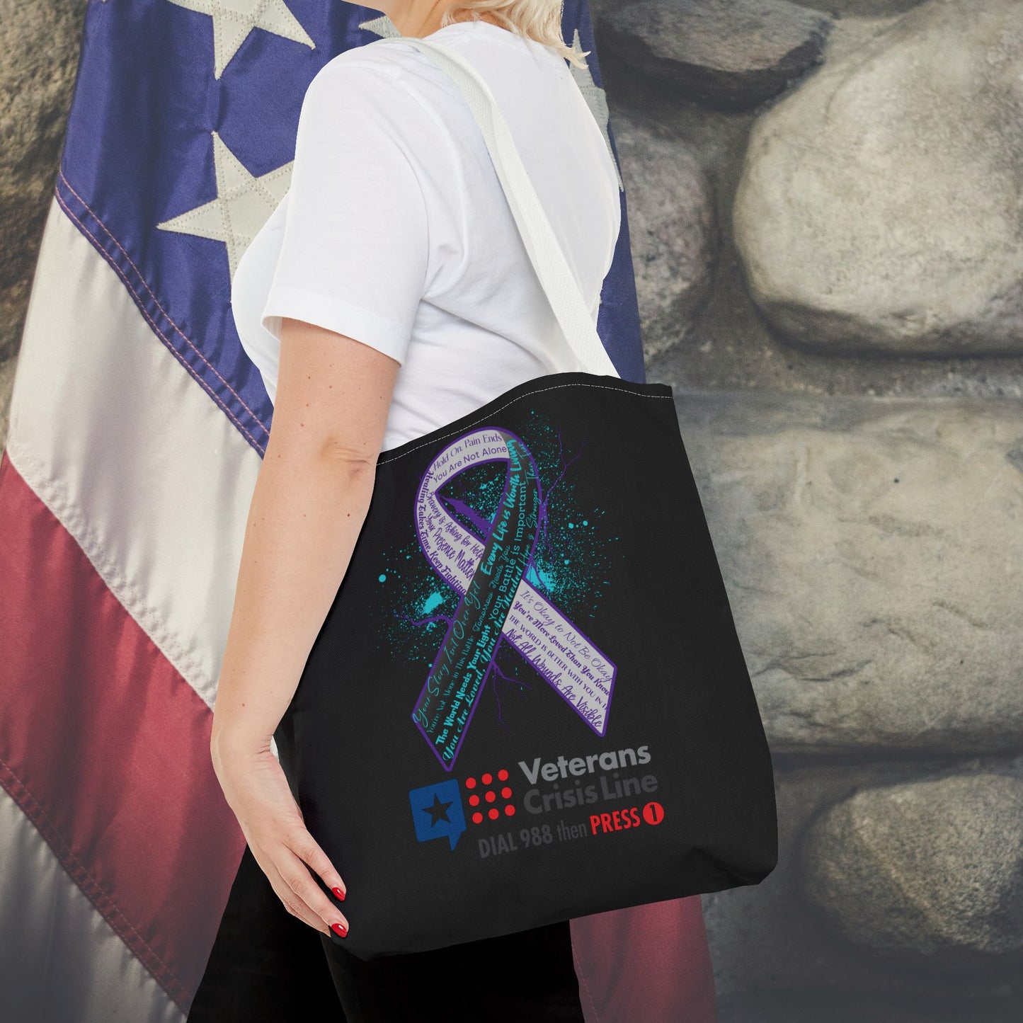 Suicide Prevention Tote Bag