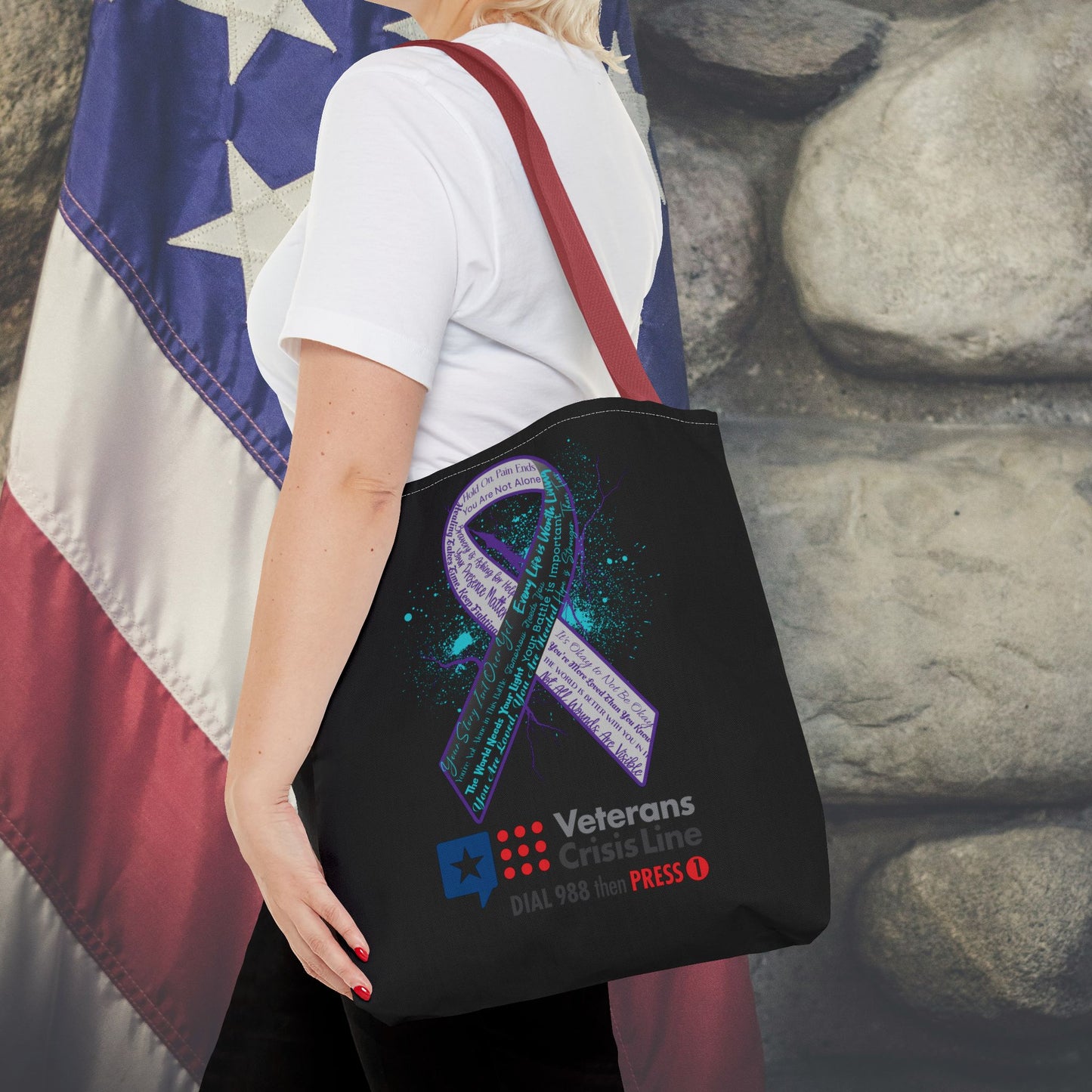 Suicide Prevention Tote Bag