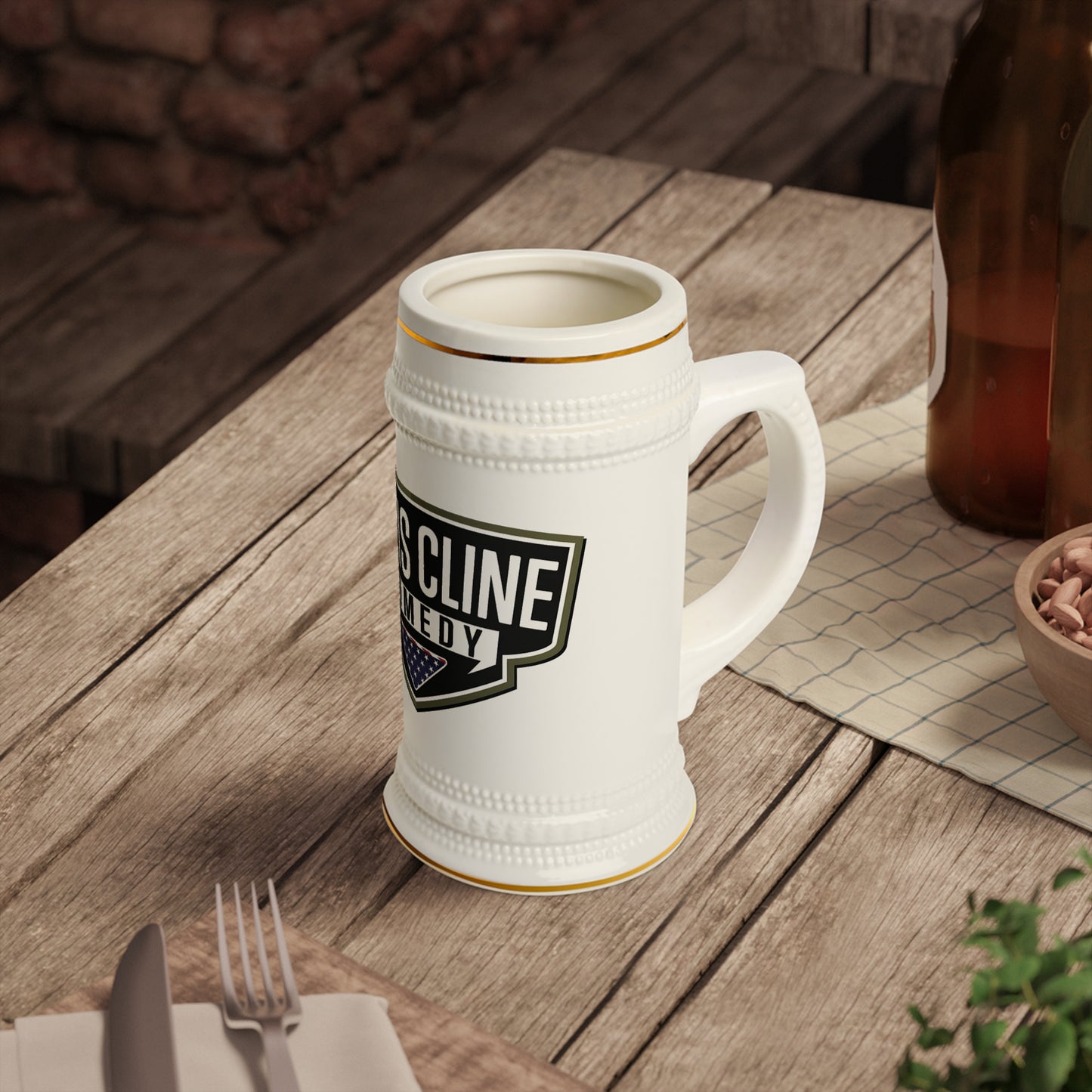 Beer Stein Mug - Chris Cline Comedy