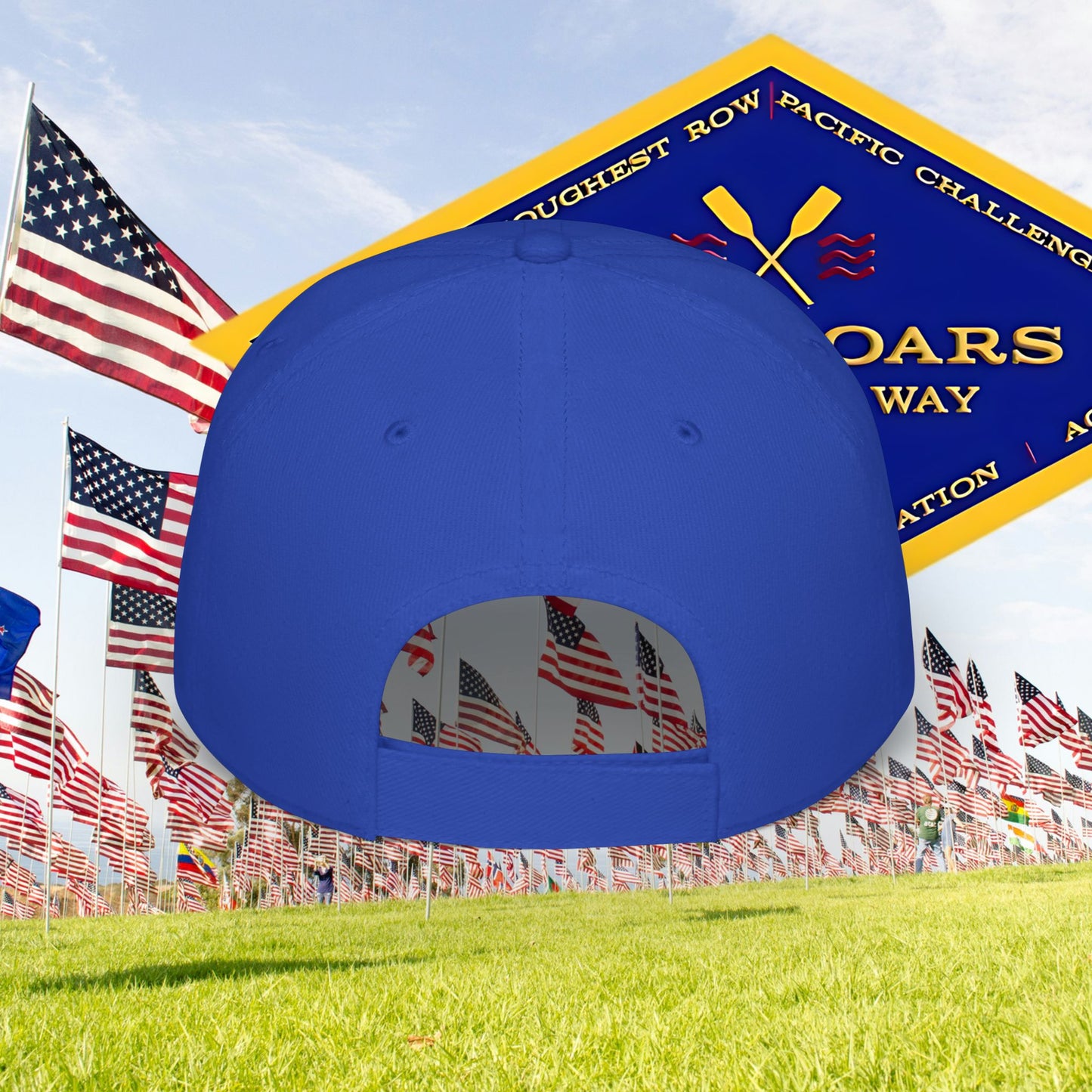 Range Oars Row Baseball Cap