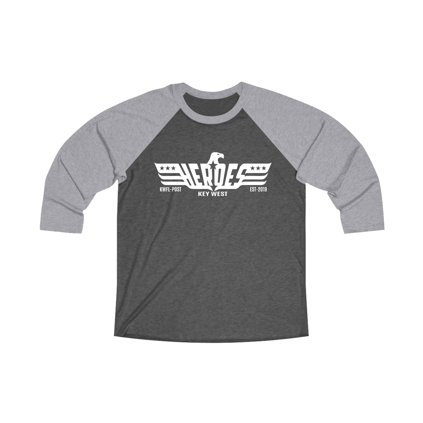 Raglan Tee - Heroes Bar Key West