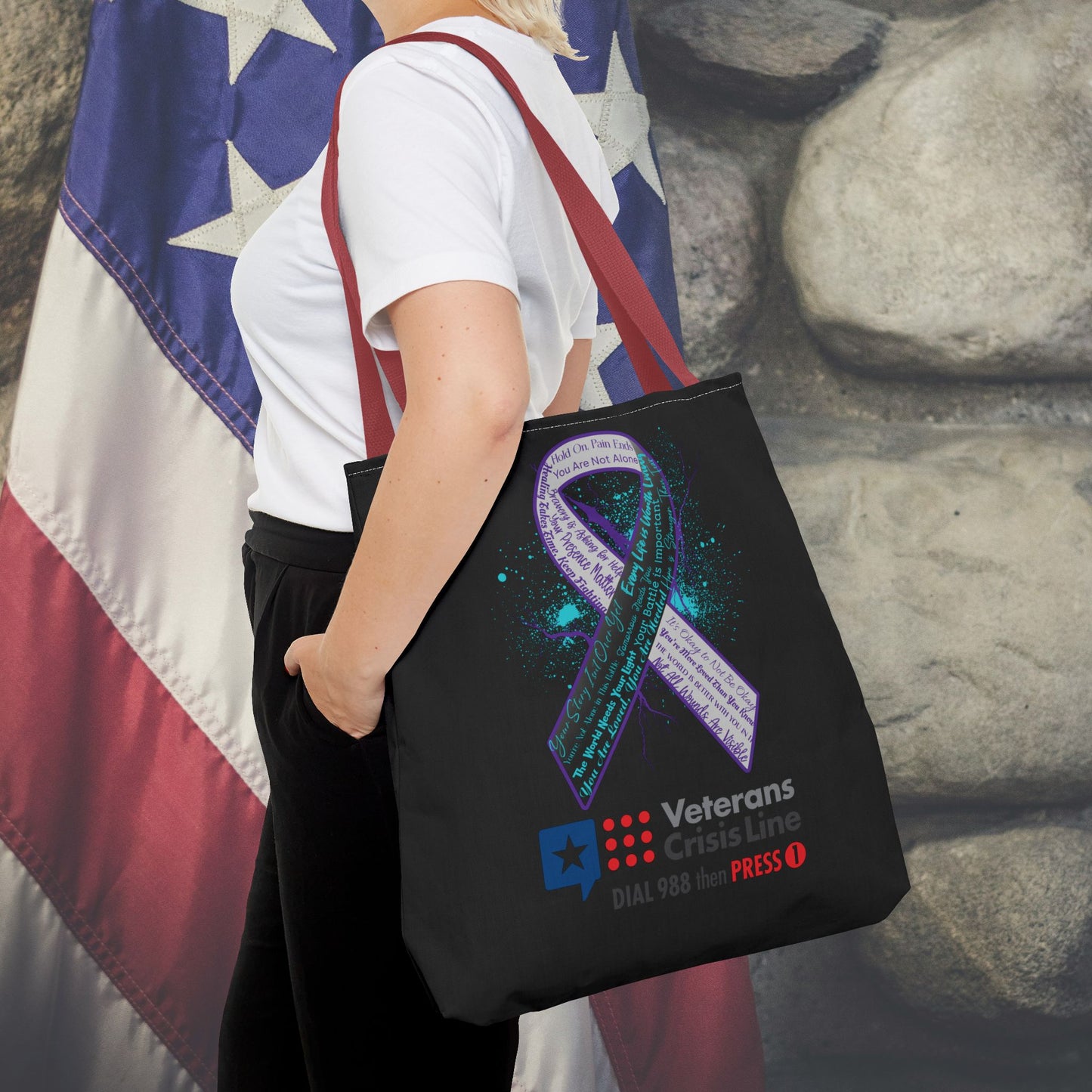 Suicide Prevention Tote Bag
