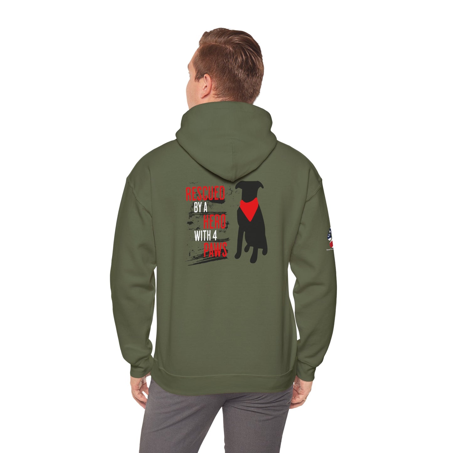 Rescued by a Hero Hoodie