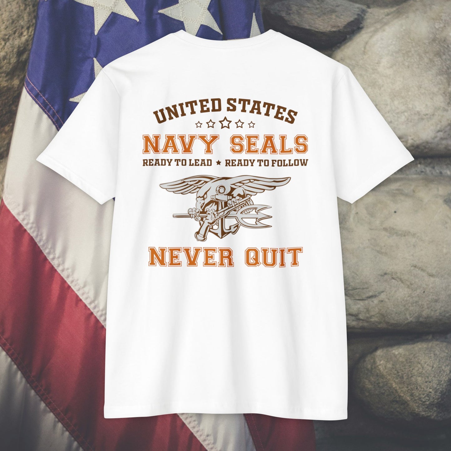 Navy Seals Never Quit T-shirt