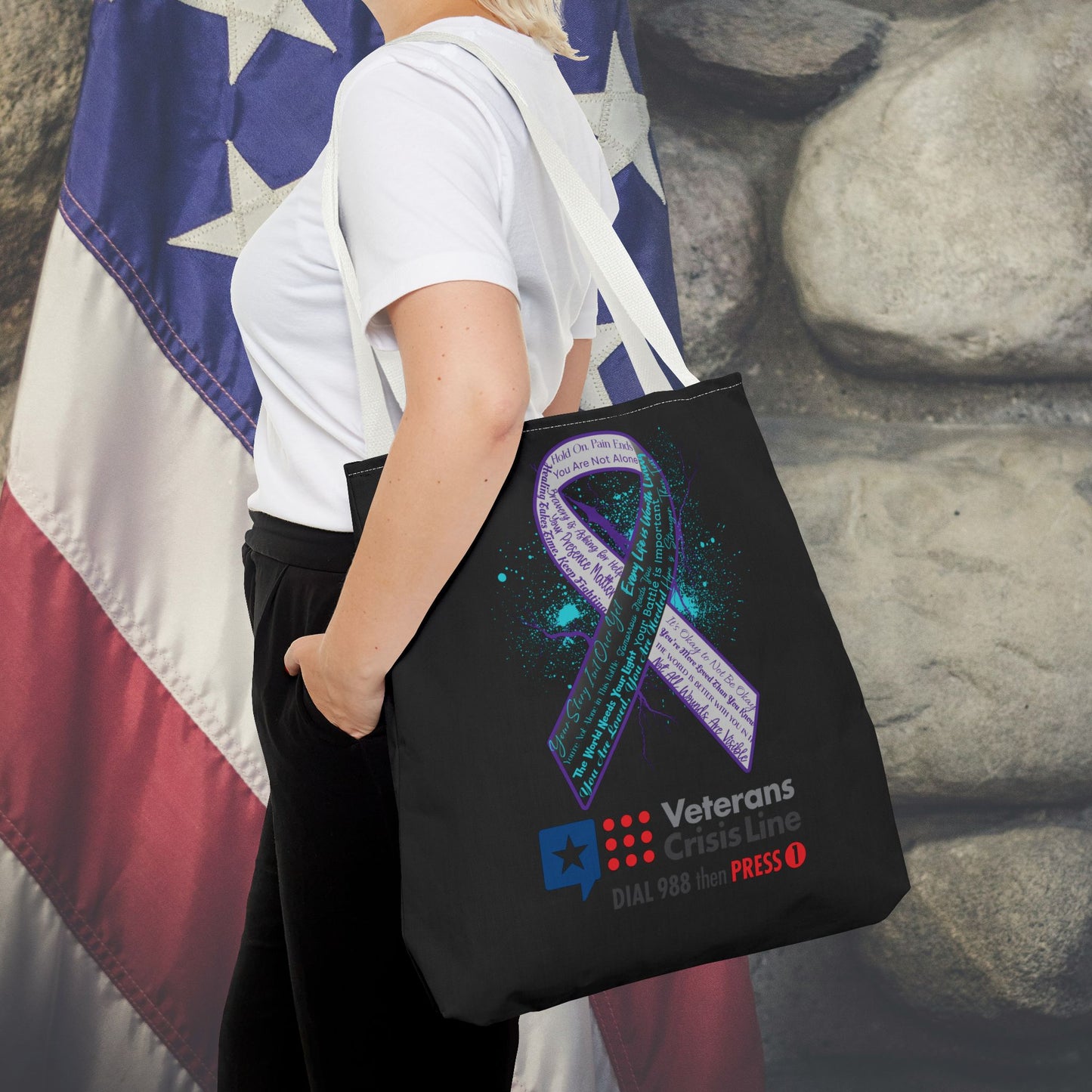 Suicide Prevention Tote Bag