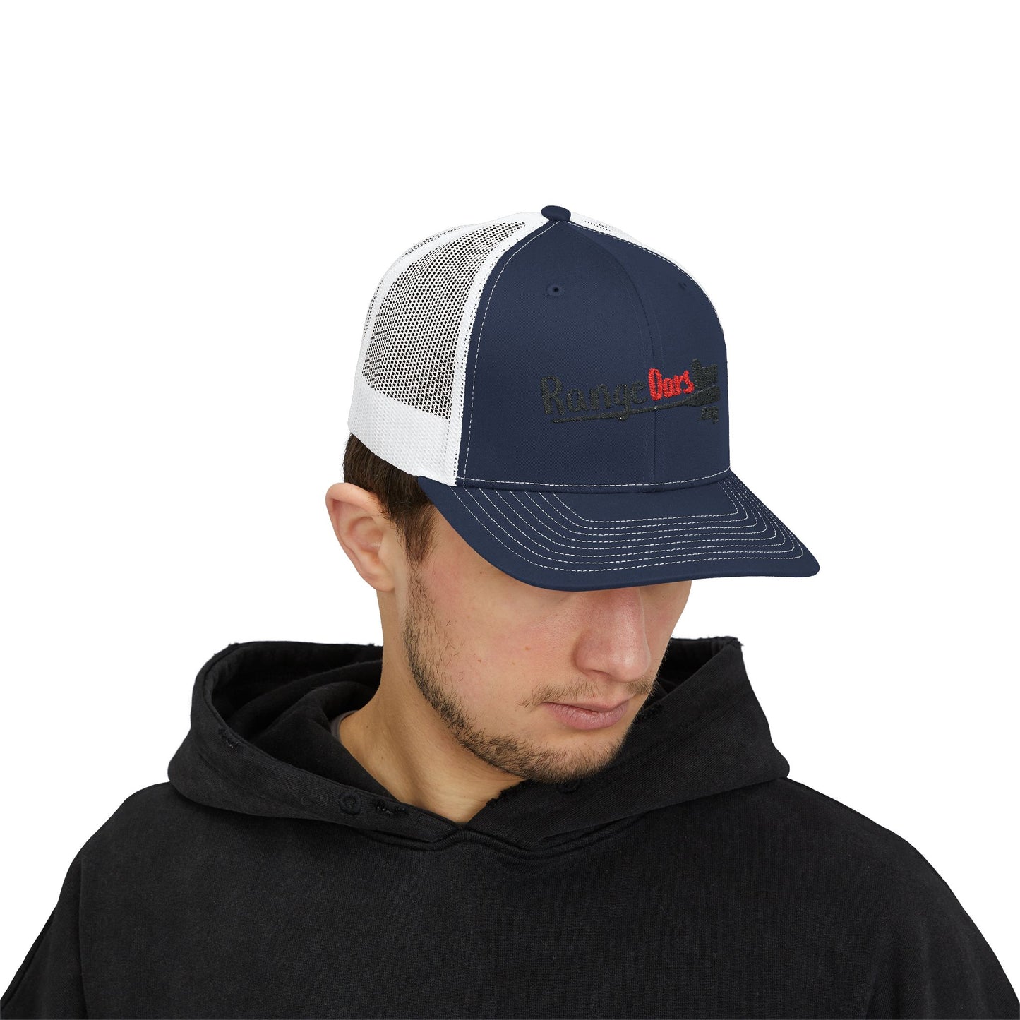 Range Oars Row Snapback Trucker Cap