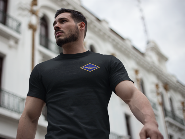 RangeOars Row Top Down Rowing Flag Shirt