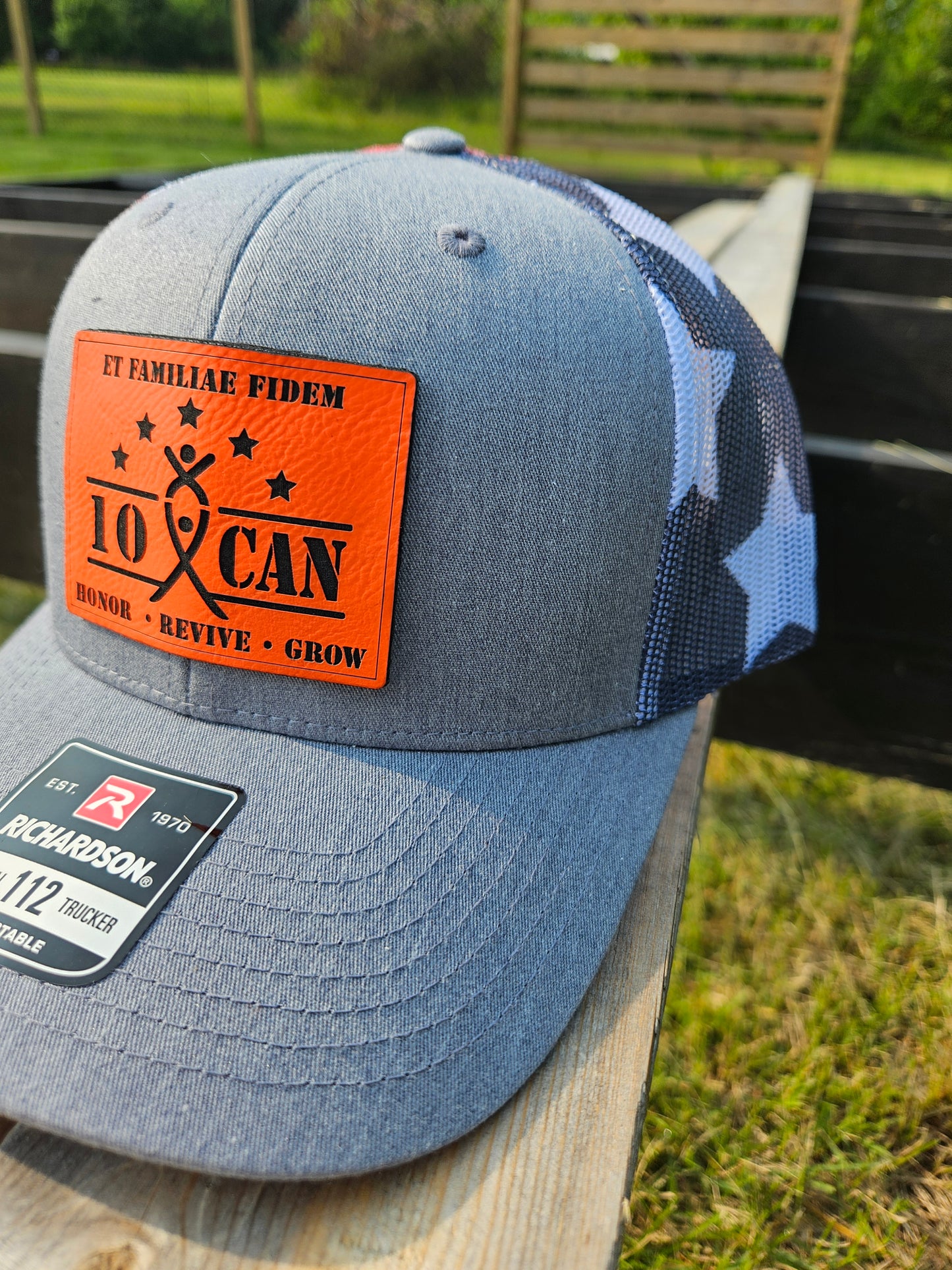 10 CAN, inc. Hat American Flag