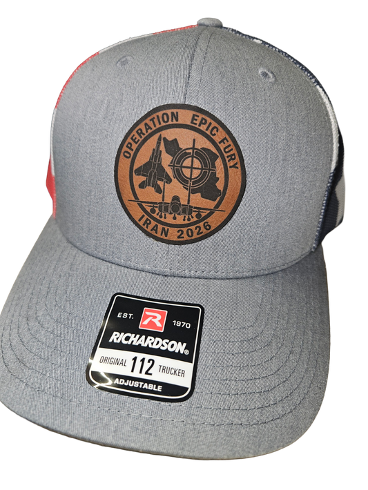Operation Epic Fury Flag Hat