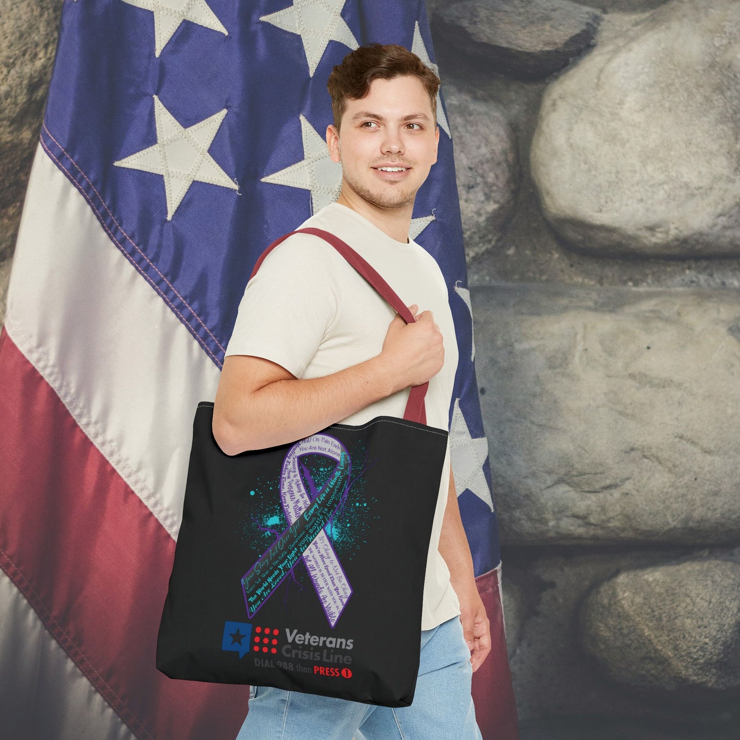 Suicide Prevention Tote Bag