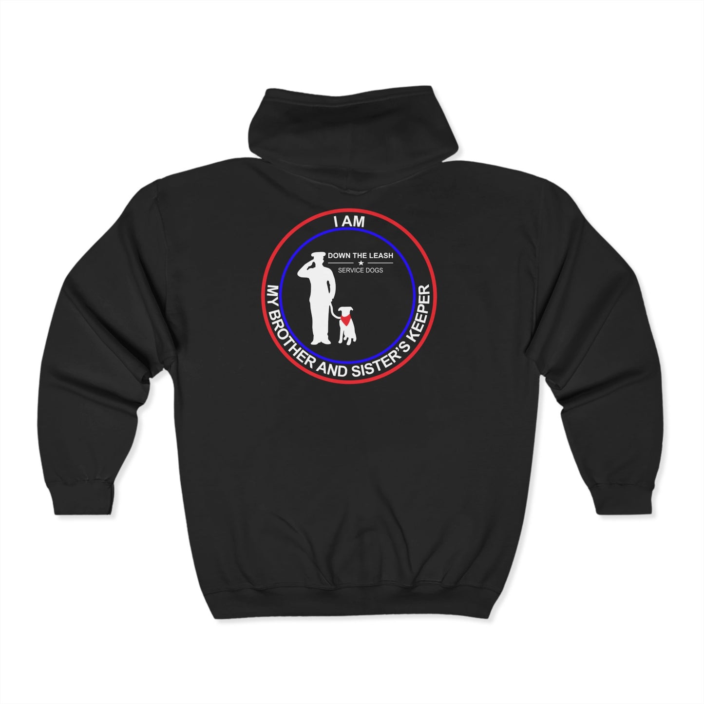 Brothers and Sisters Keeper Zipper Hoodie