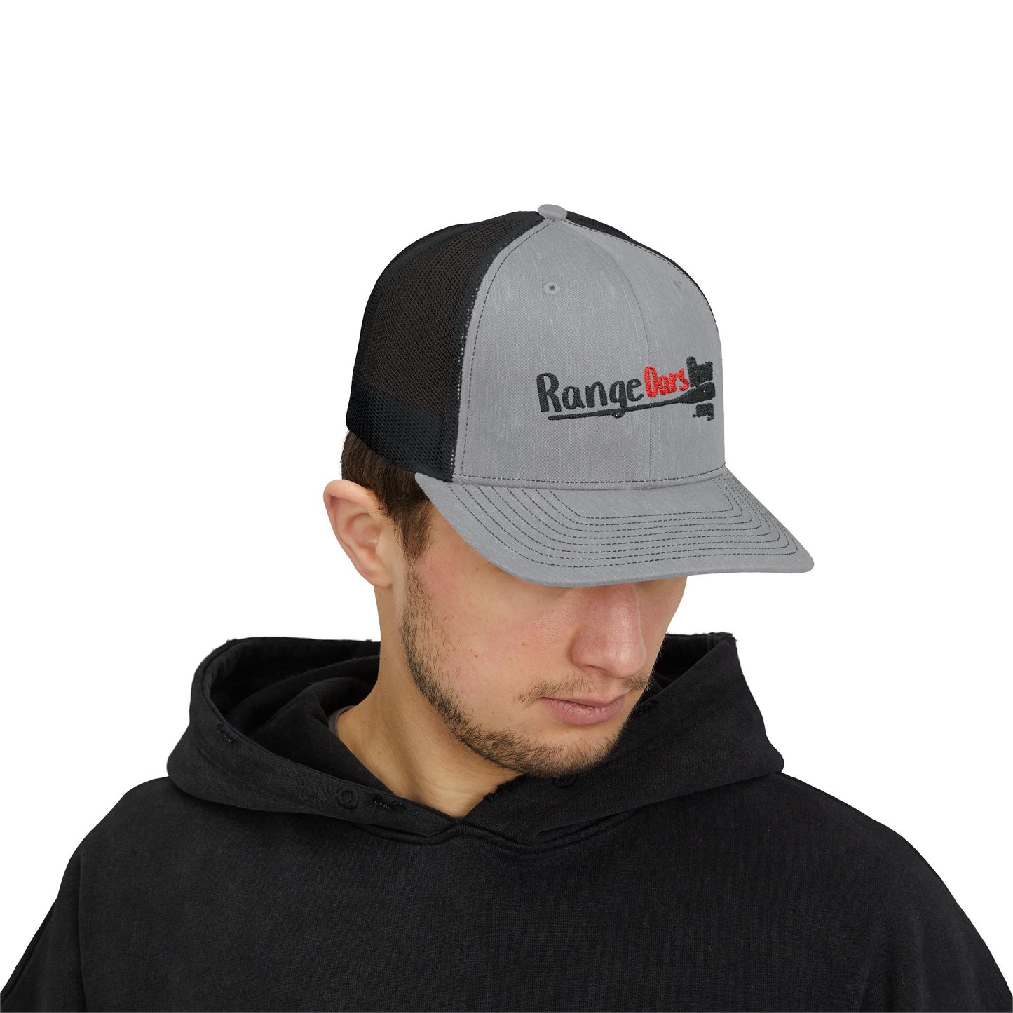 Range Oars Row Snapback Trucker Cap