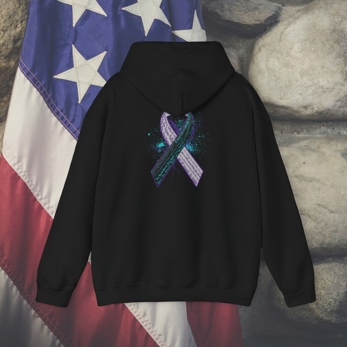 Suicide Prevention Hooded Sweatshirt