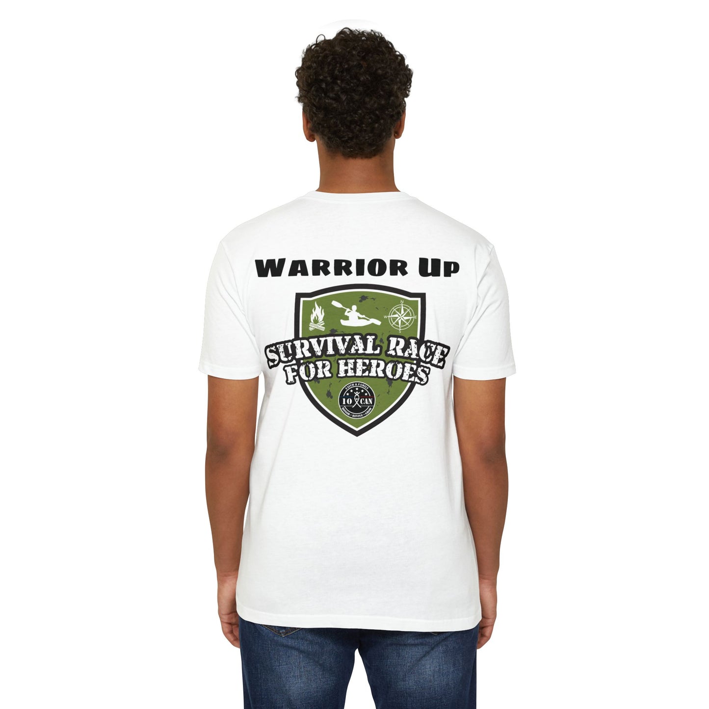 Warrior Up 10 Can Outdoors T-shirt