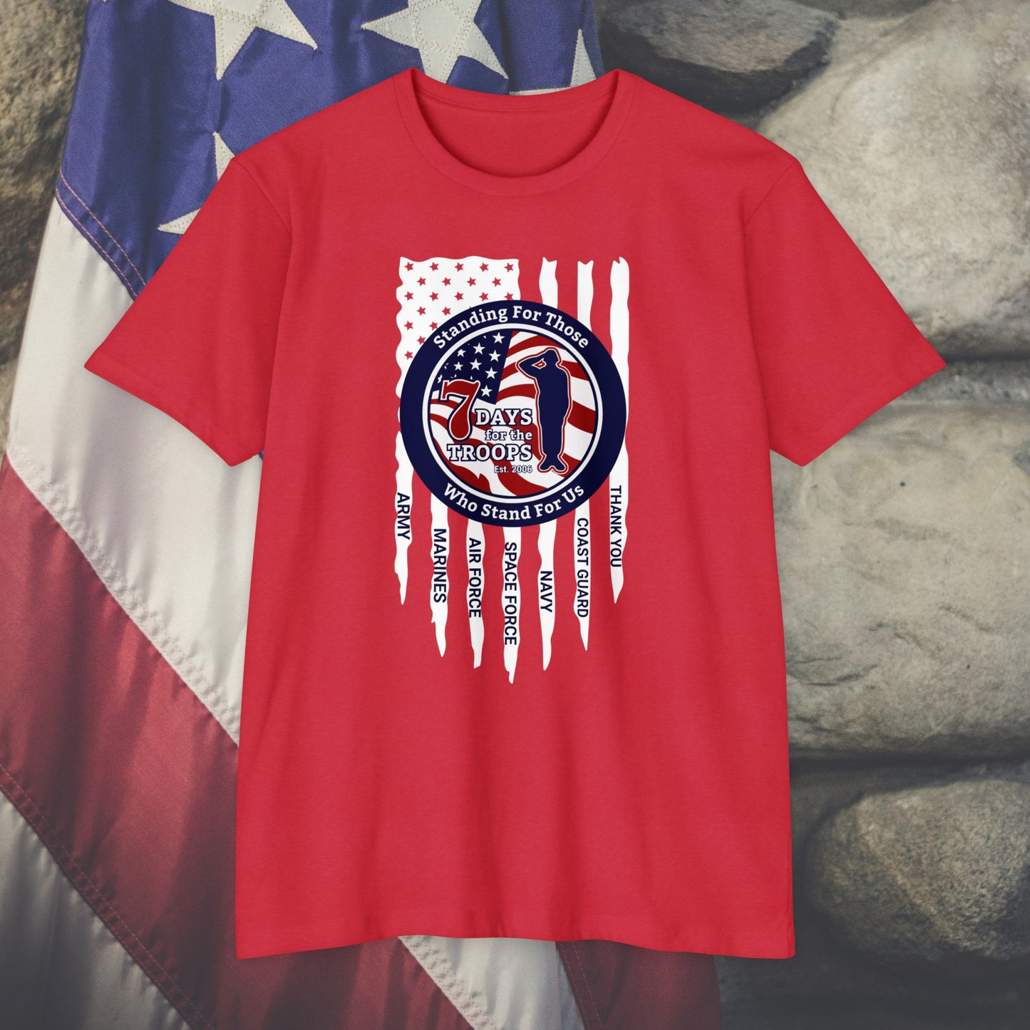 7 Days For The Troops T-Shirt