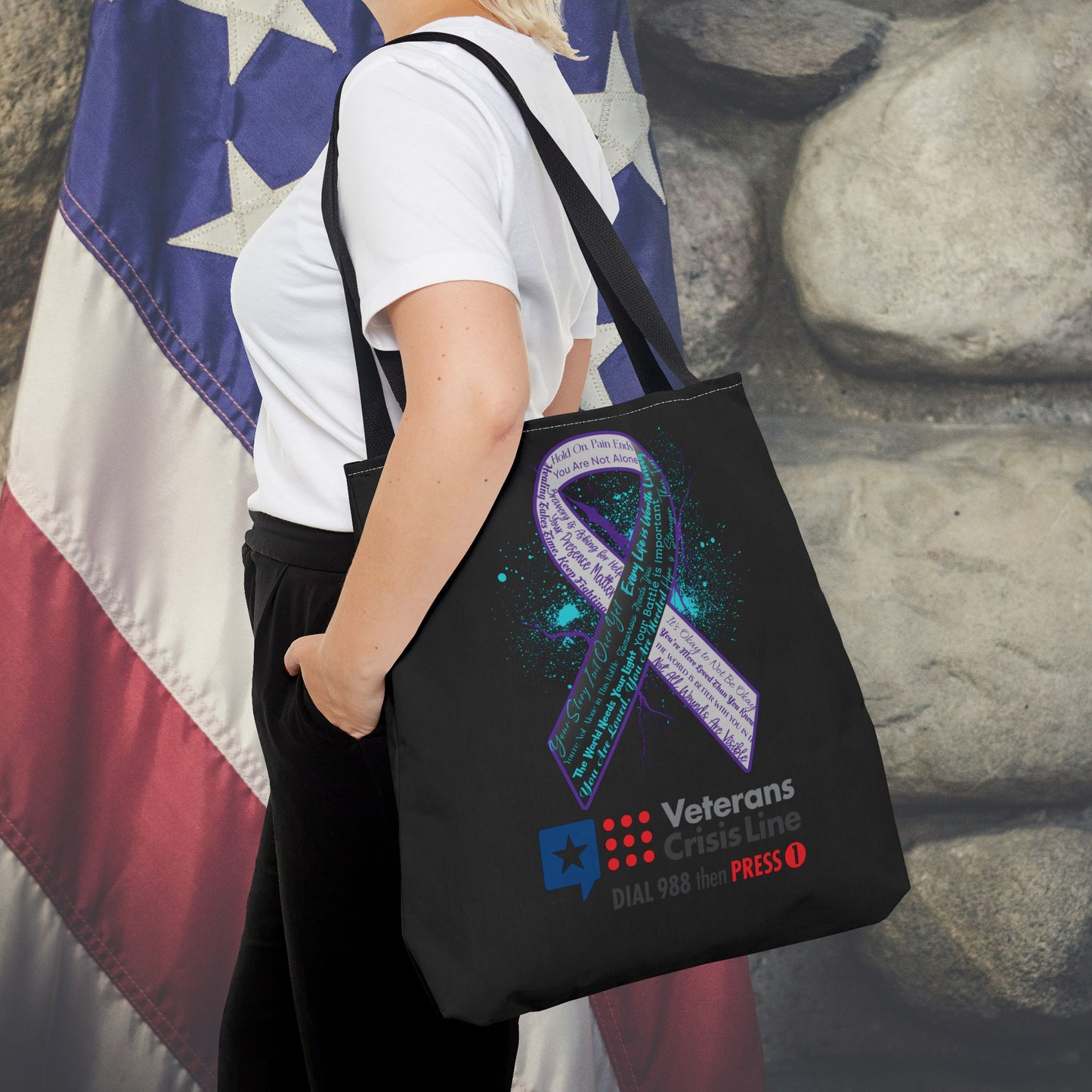 Suicide Prevention Tote Bag