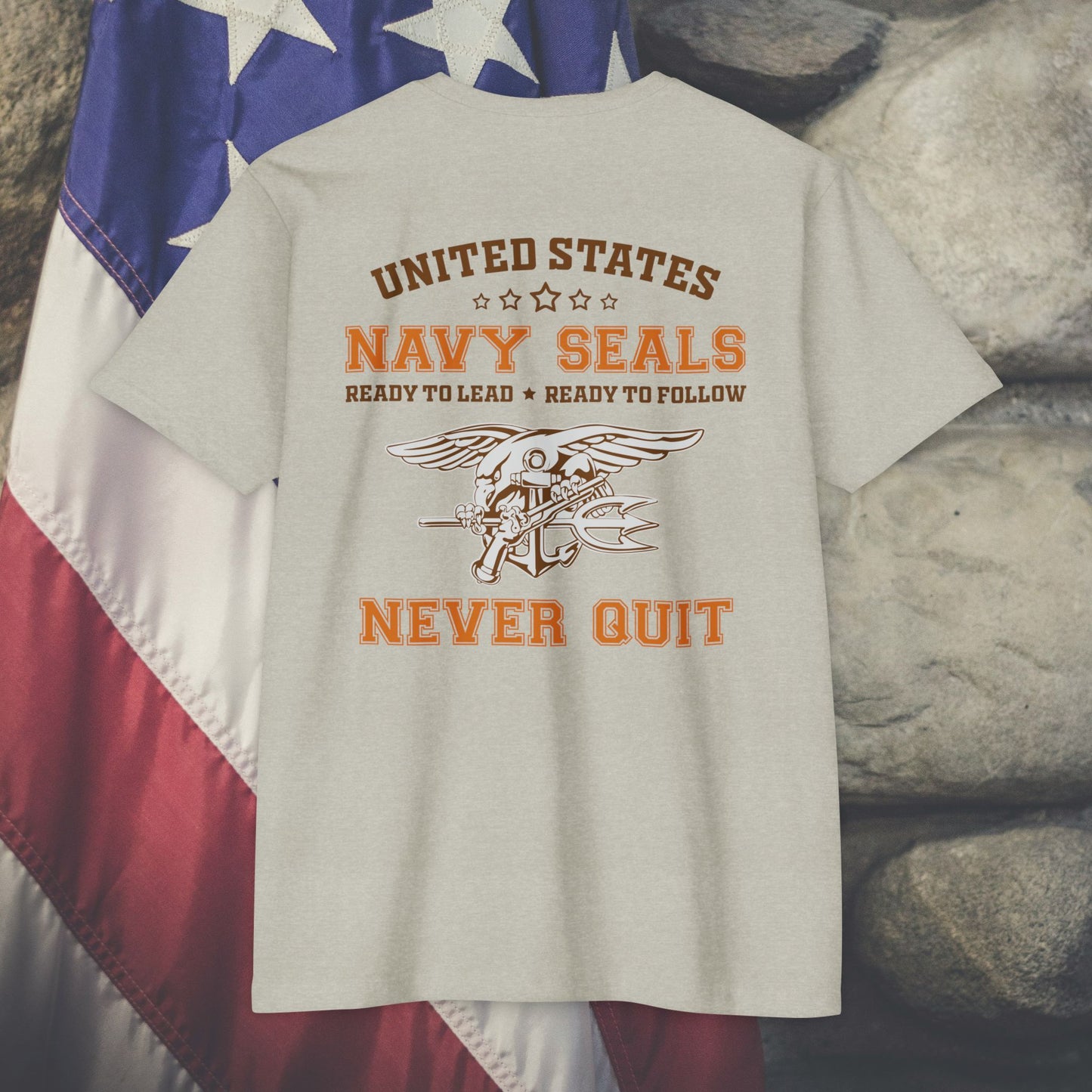 Navy Seals Never Quit T-shirt