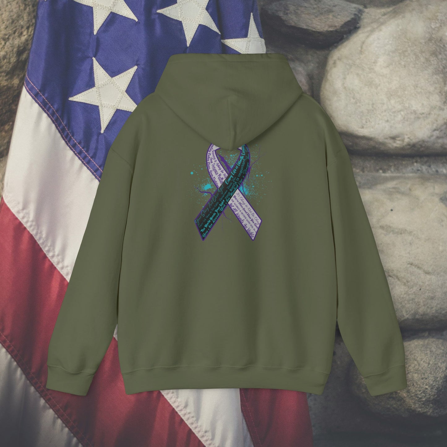Suicide Prevention Hooded Sweatshirt