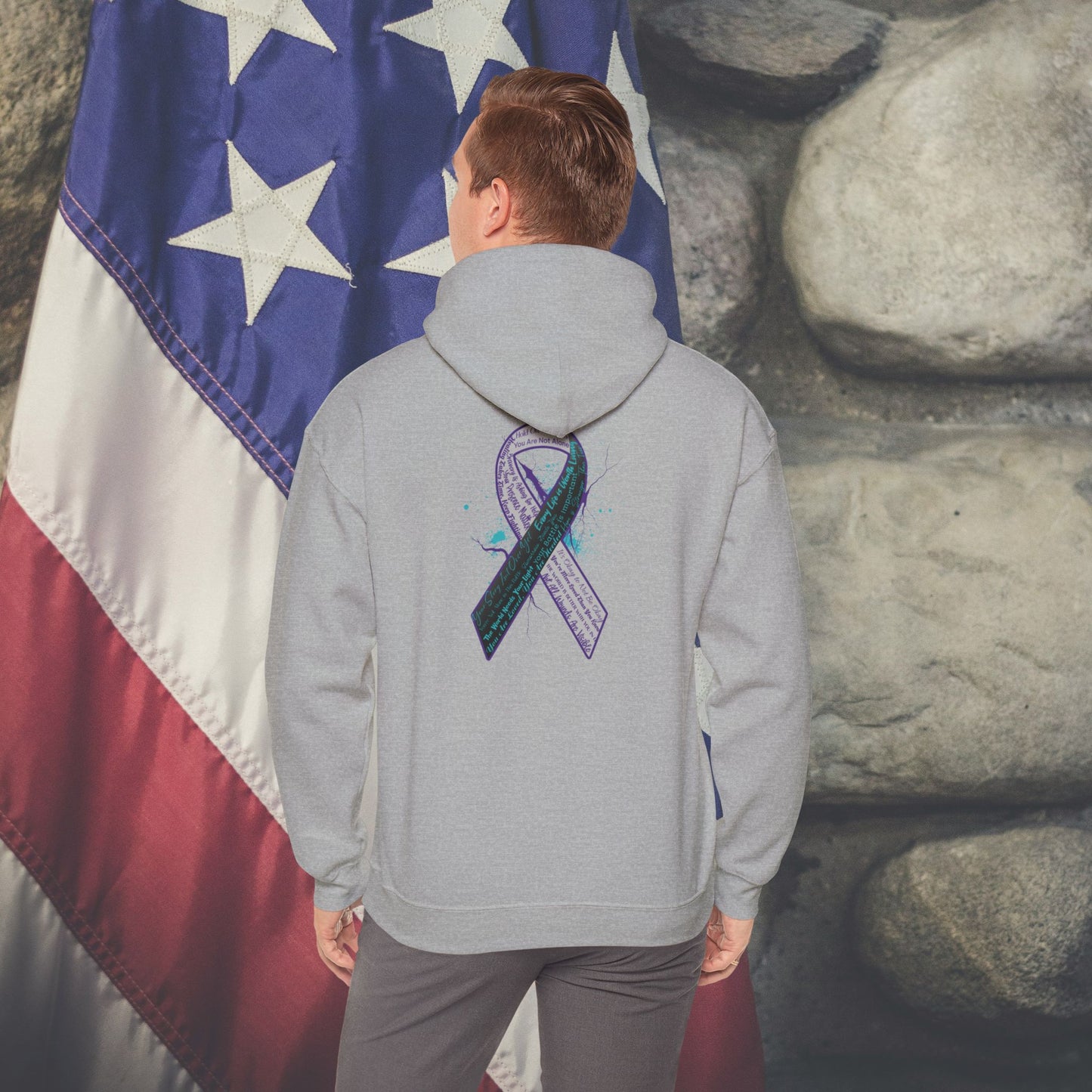 Suicide Prevention Hooded Sweatshirt