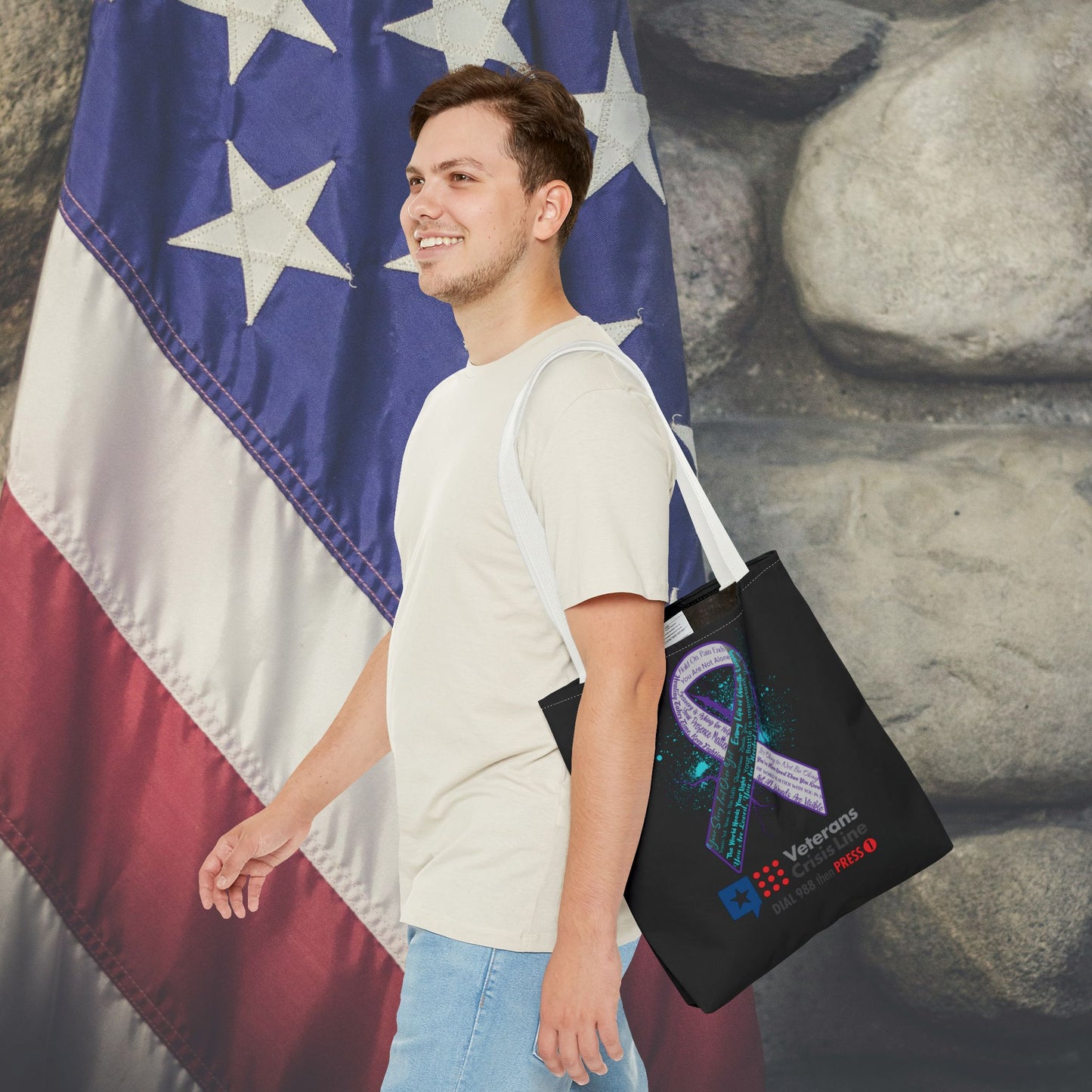 Suicide Prevention Tote Bag