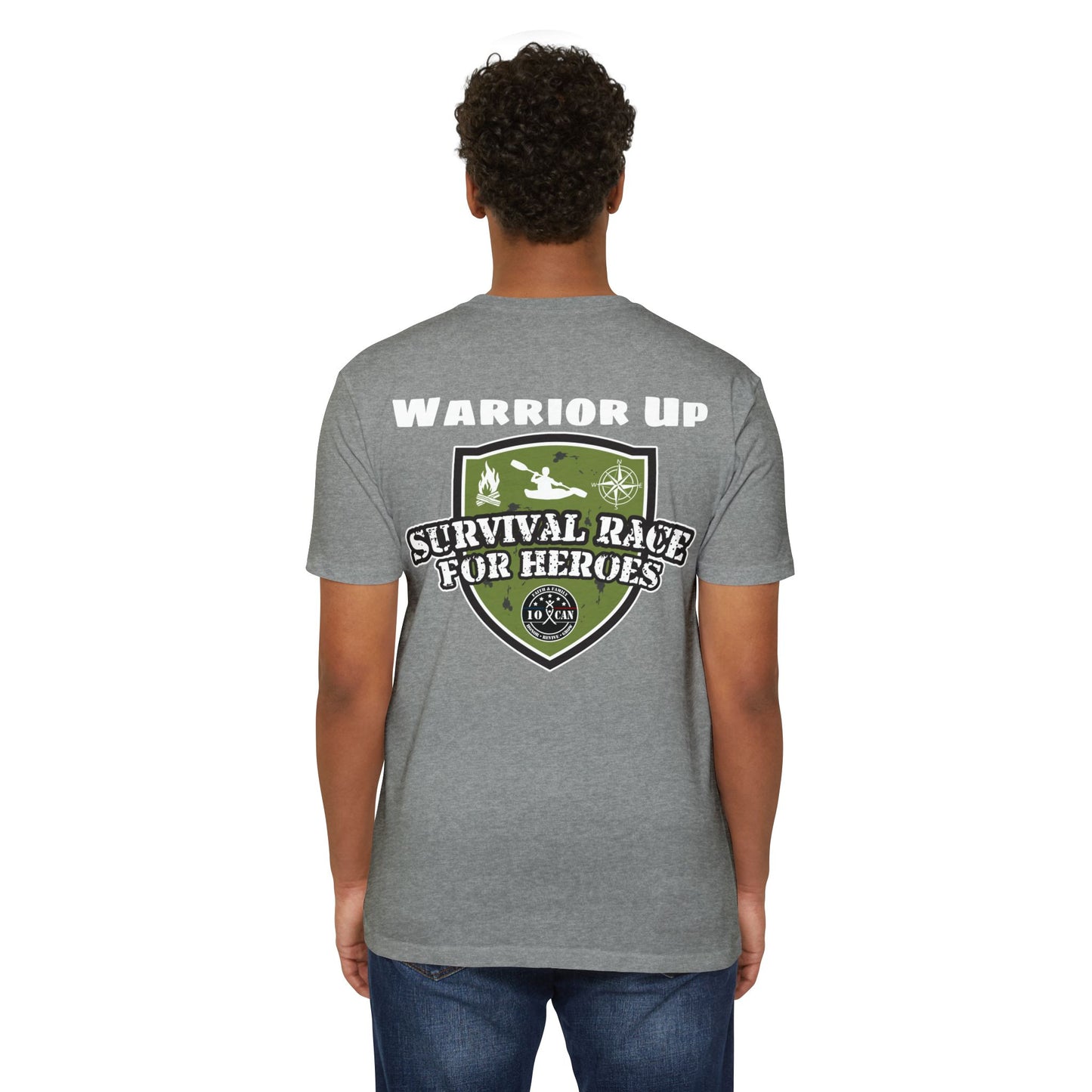 Warrior Up 10 Can Outdoors T-shirt