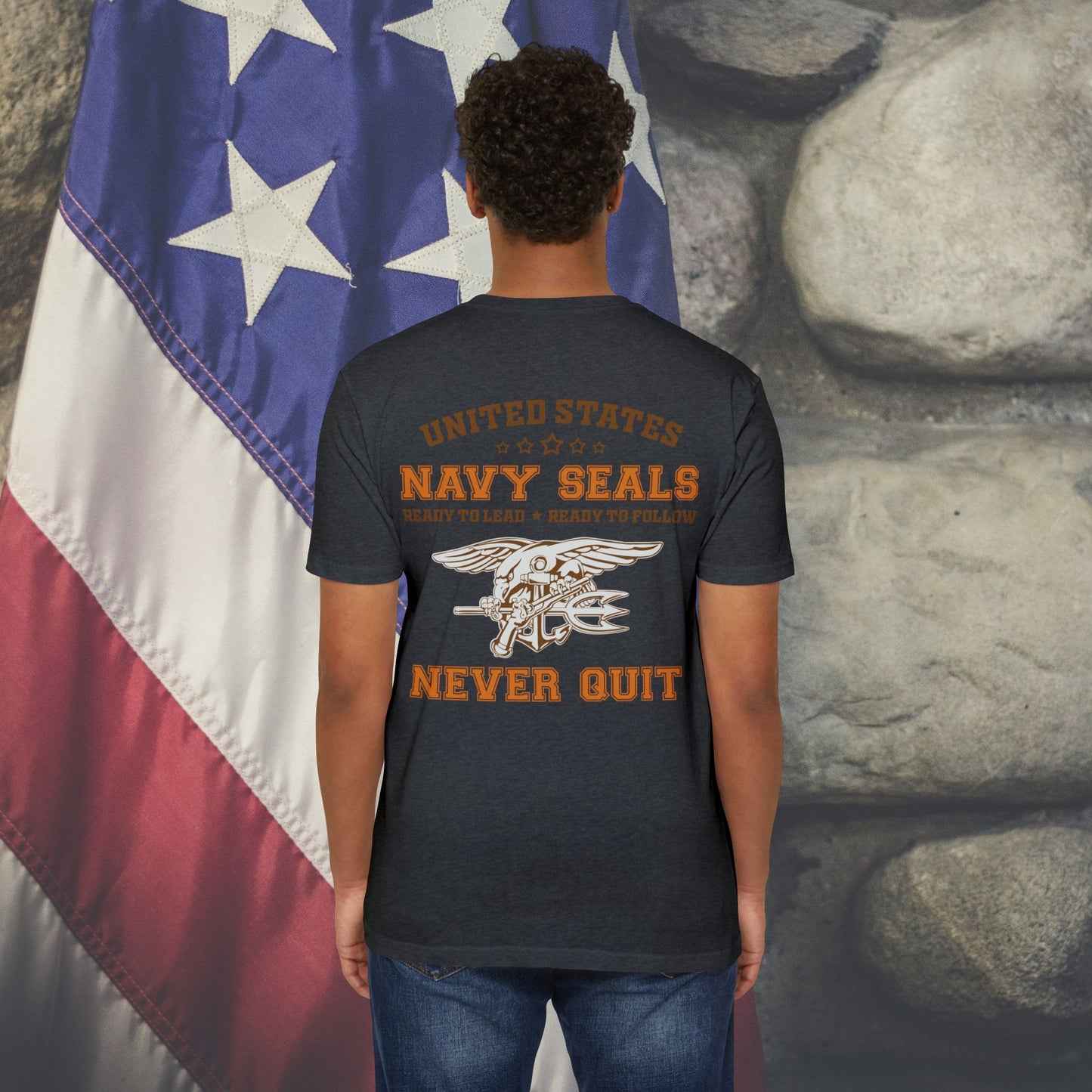 Navy Seals Never Quit T-shirt
