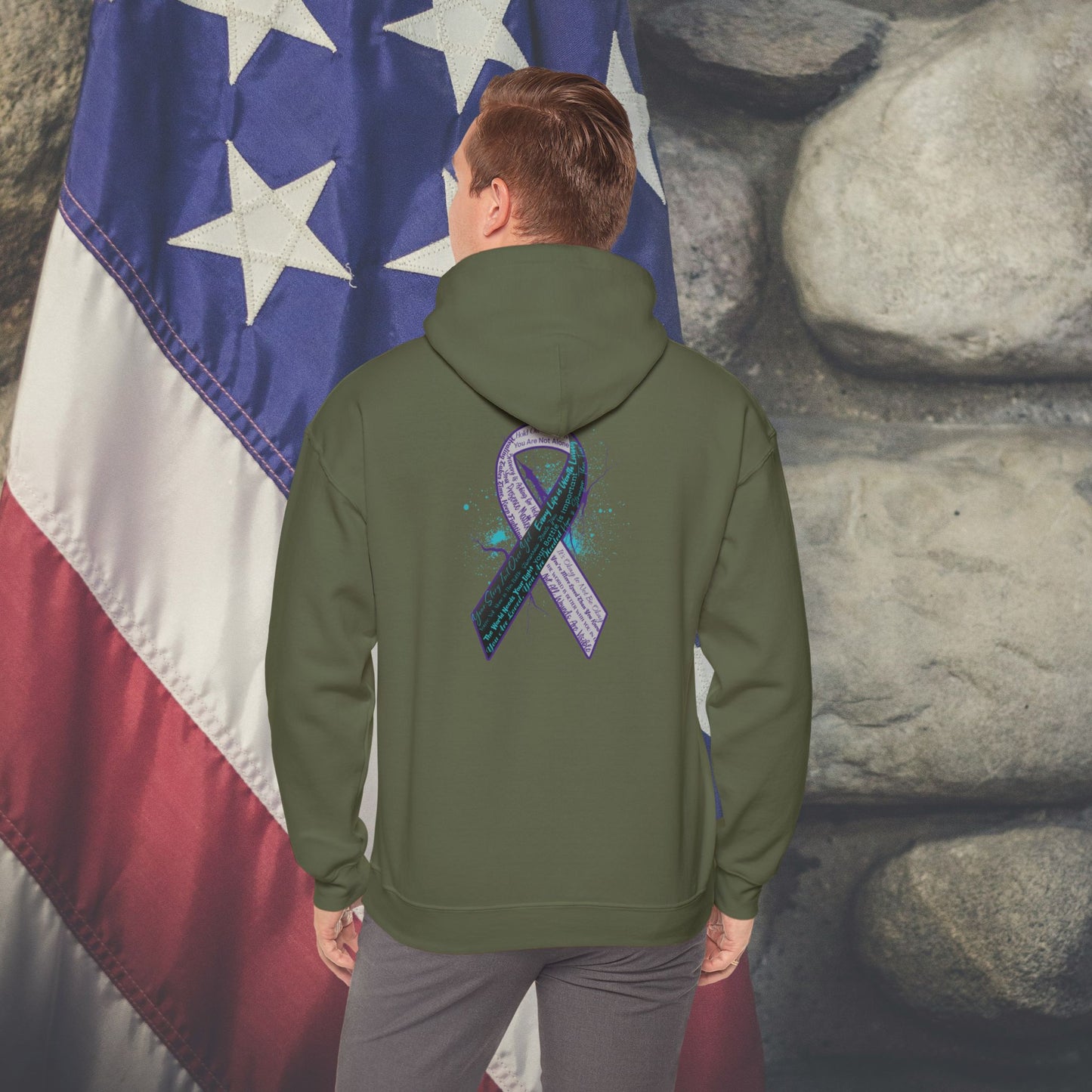 Suicide Prevention Hooded Sweatshirt