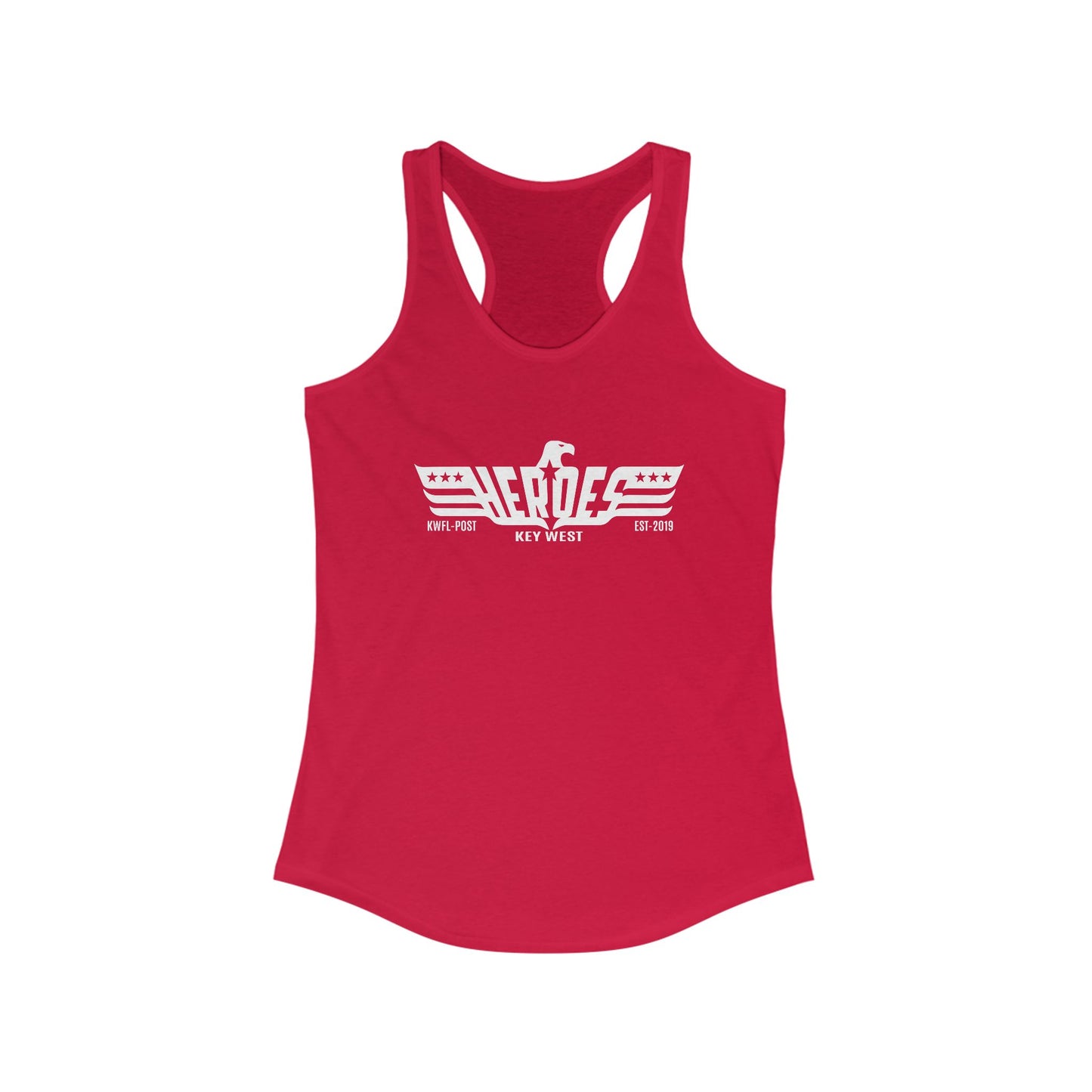 Heroes Bar Key West Women's Ideal Racerback Tank