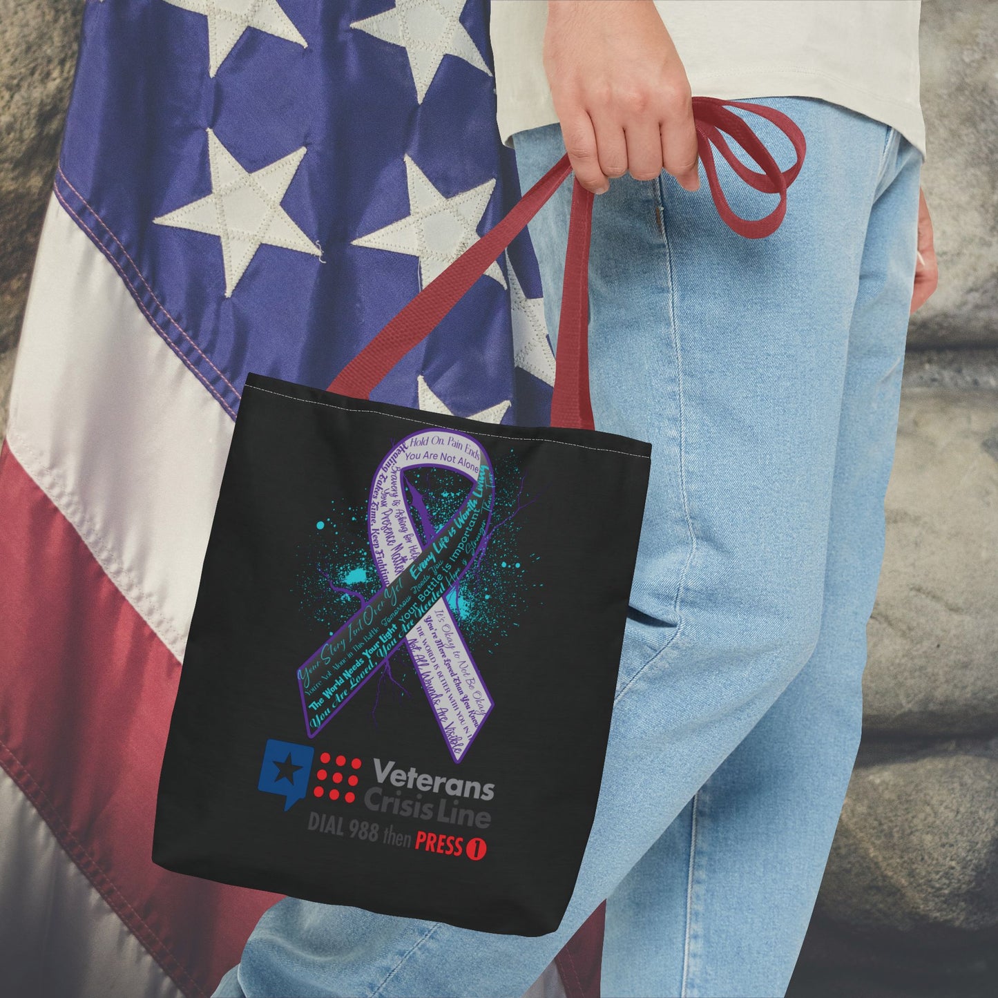 Suicide Prevention Tote Bag