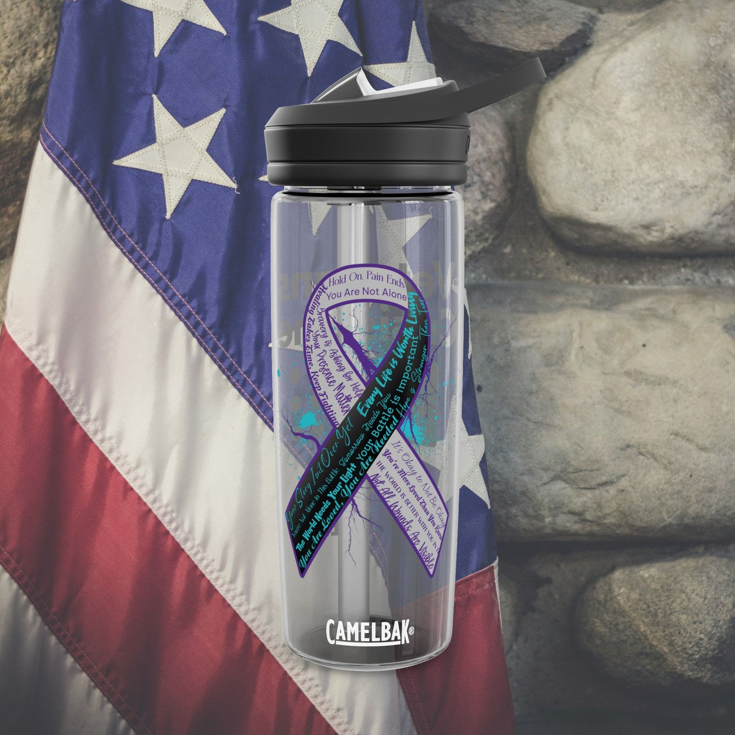 Suicide Prevention CamelBak Eddy® Water Bottle