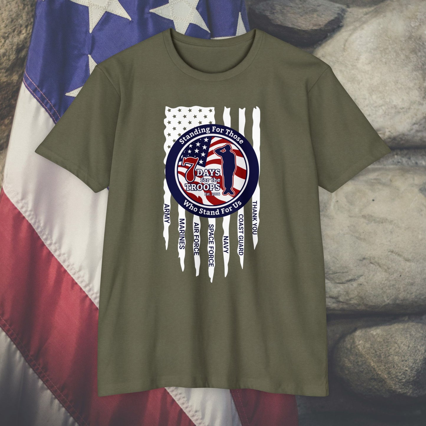 7 Days For The Troops T-Shirt