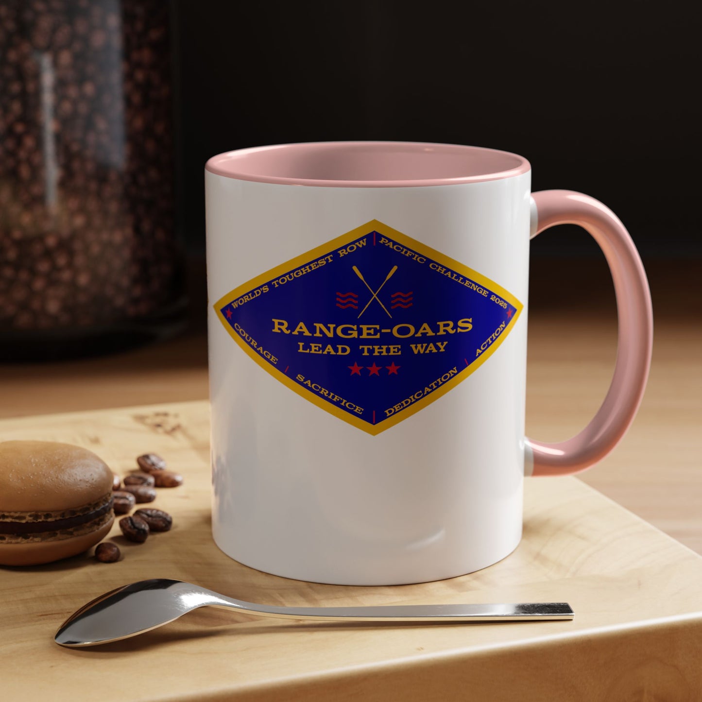 Range Oars Row Accent Coffee Mug