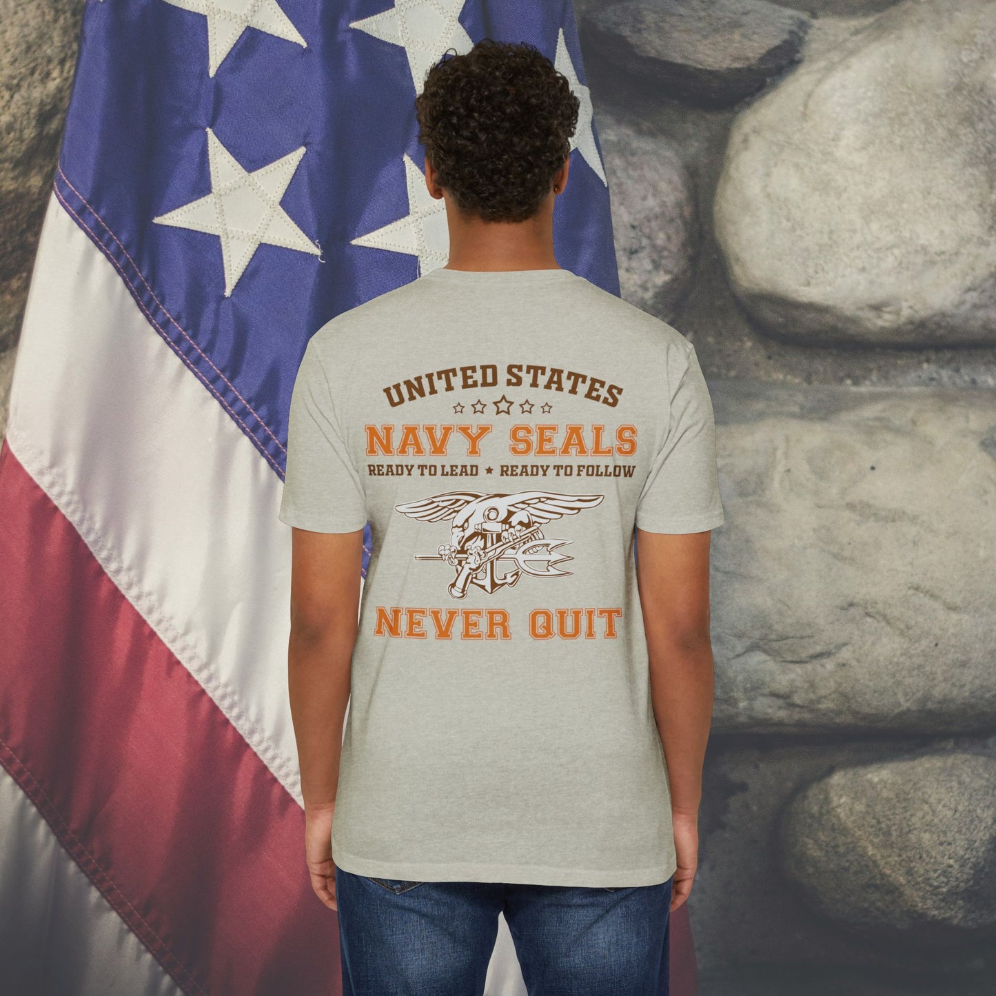Navy Seals Never Quit T-shirt