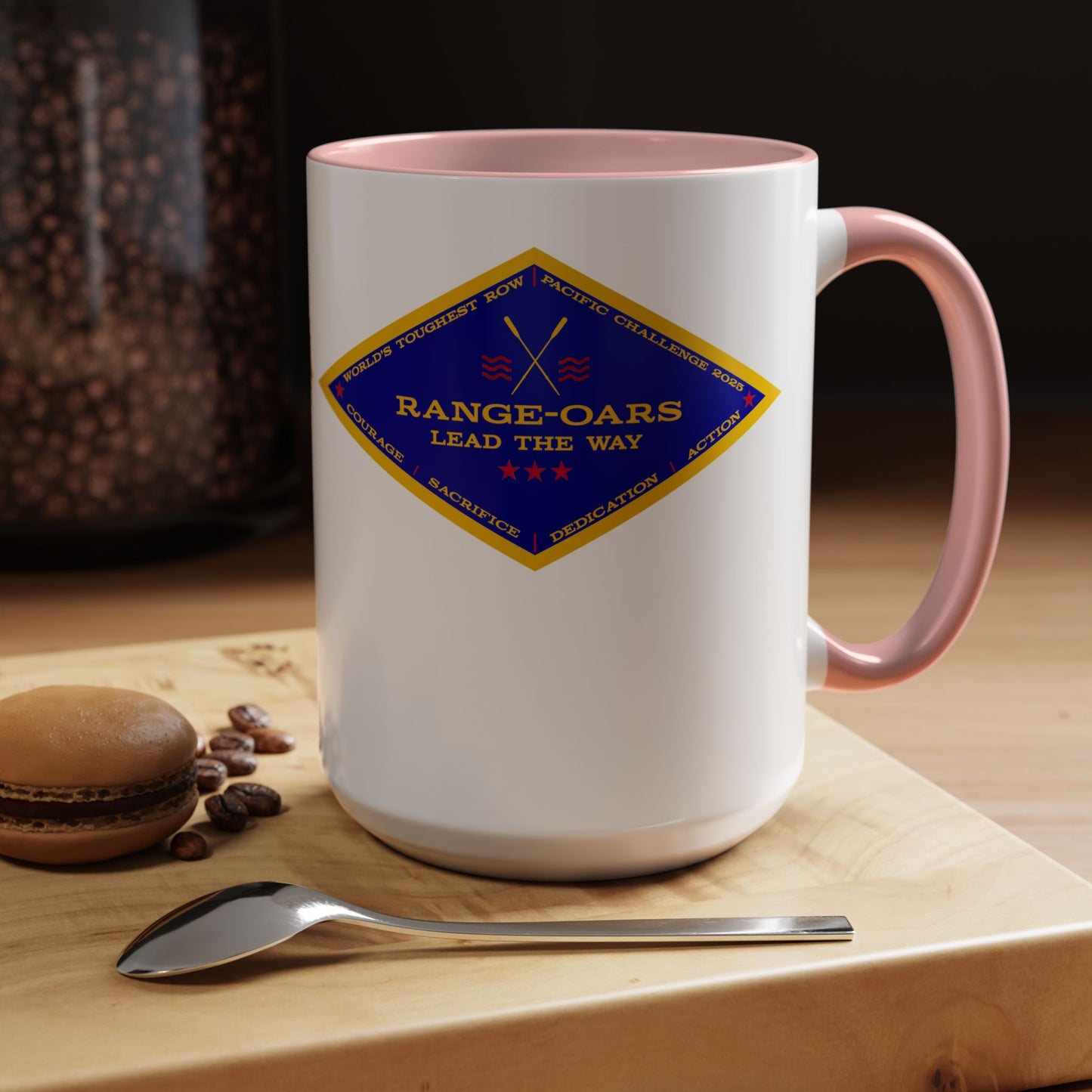Range Oars Row Accent Coffee Mug