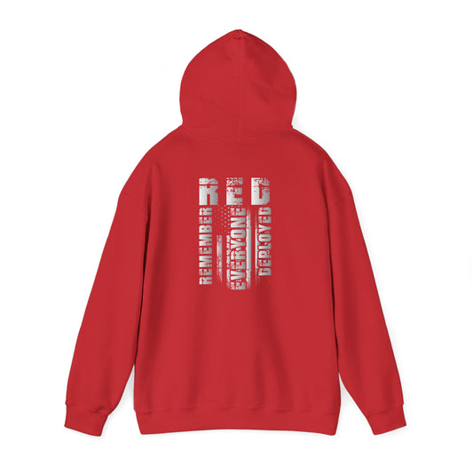 RED Hoodie Motown Marines
