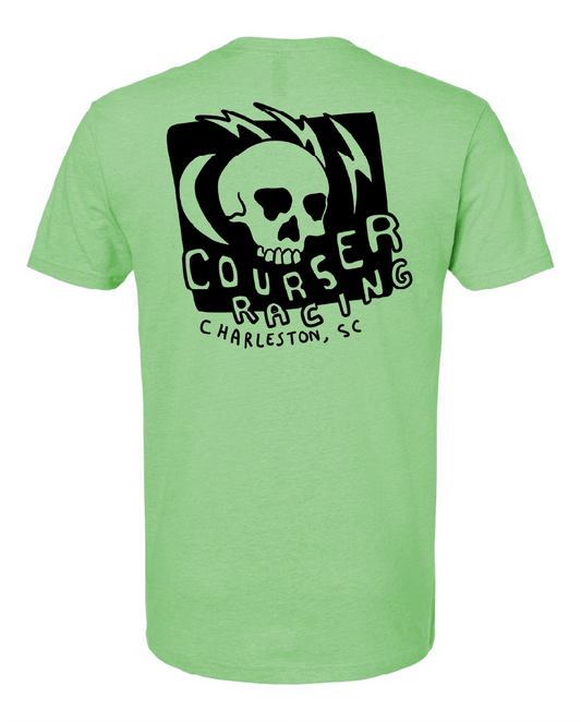 Courser Racing NL Black Skull Tee