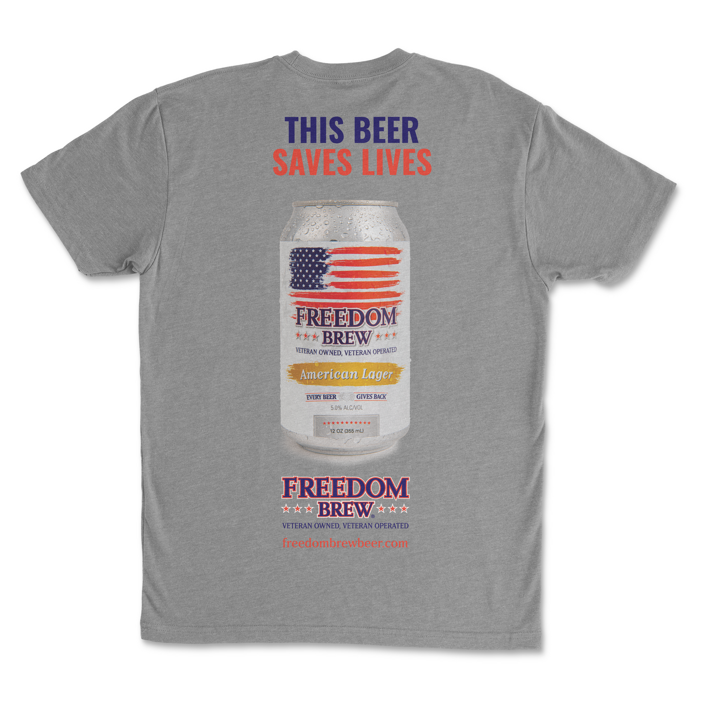 Freedom Brew Can Lovers Tee