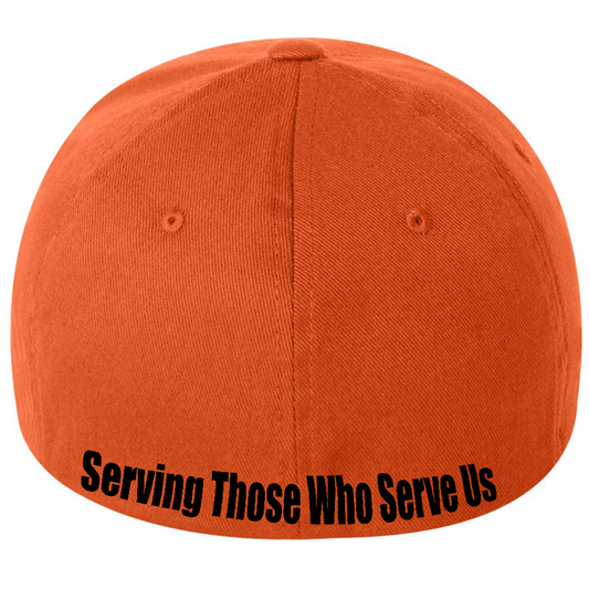 B4 Outdoors Orange Flex Fit Cap