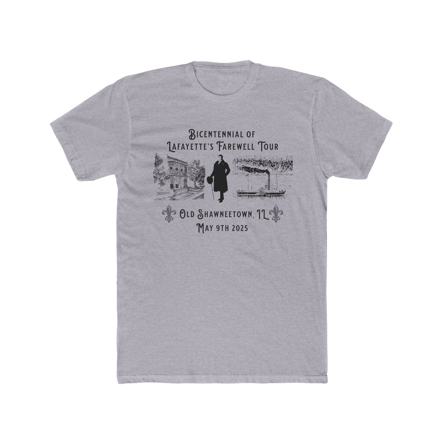 Bicentennial of Lafayette’s Farewell Tour Old Shawneetown Tee